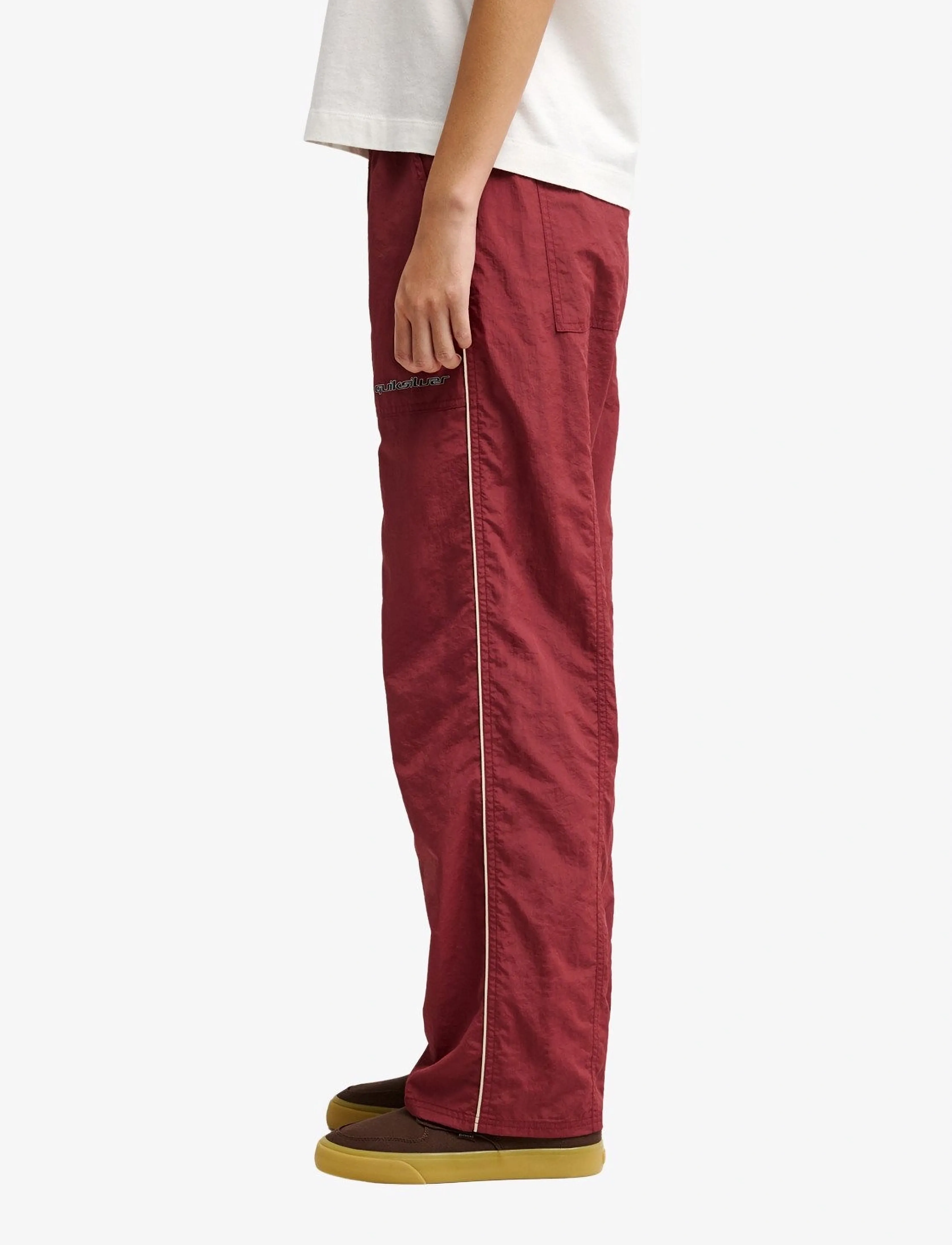 Quiksilver - RED CASTLE PANT - oxblood red - 4