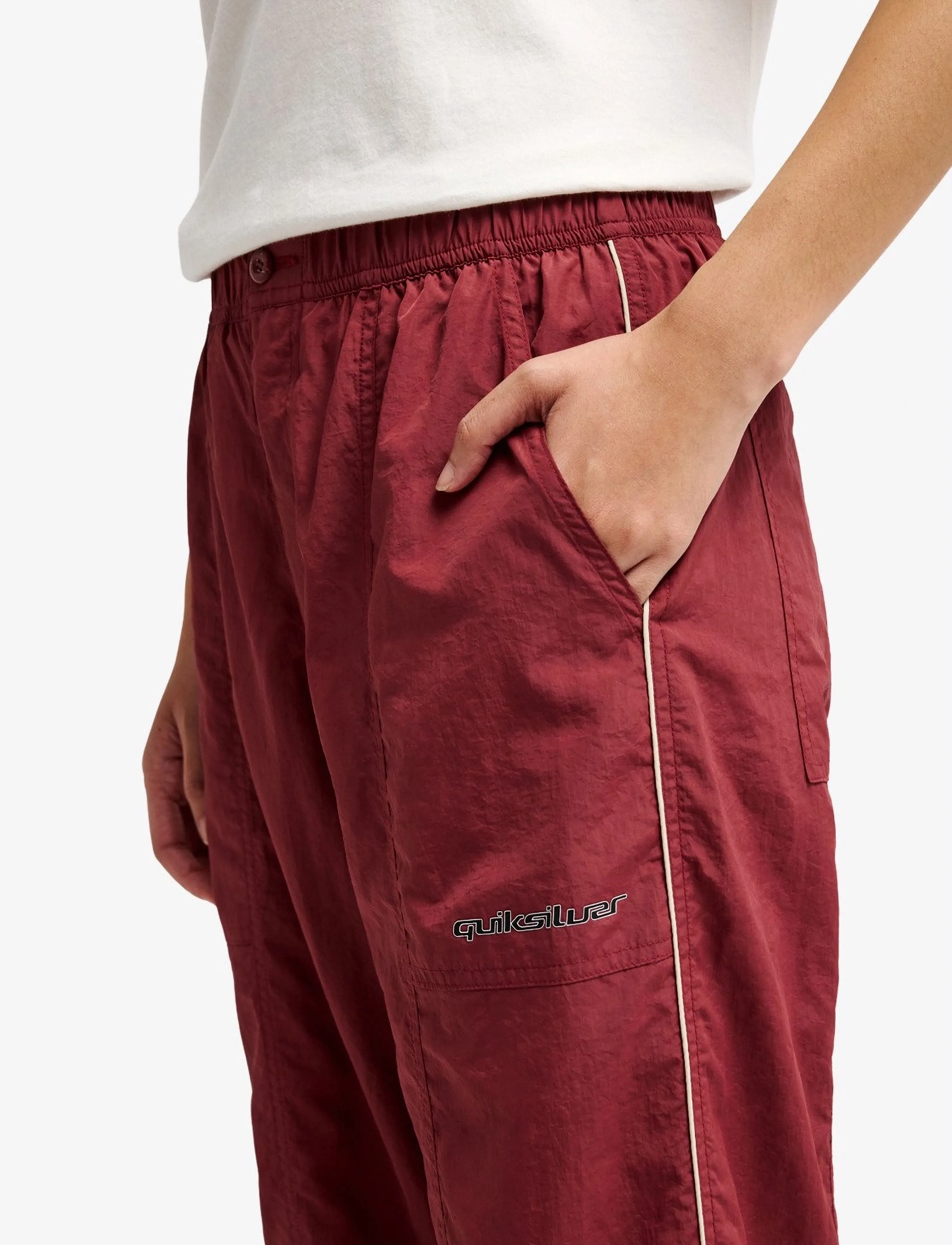 Quiksilver - RED CASTLE PANT - oxblood red - 5