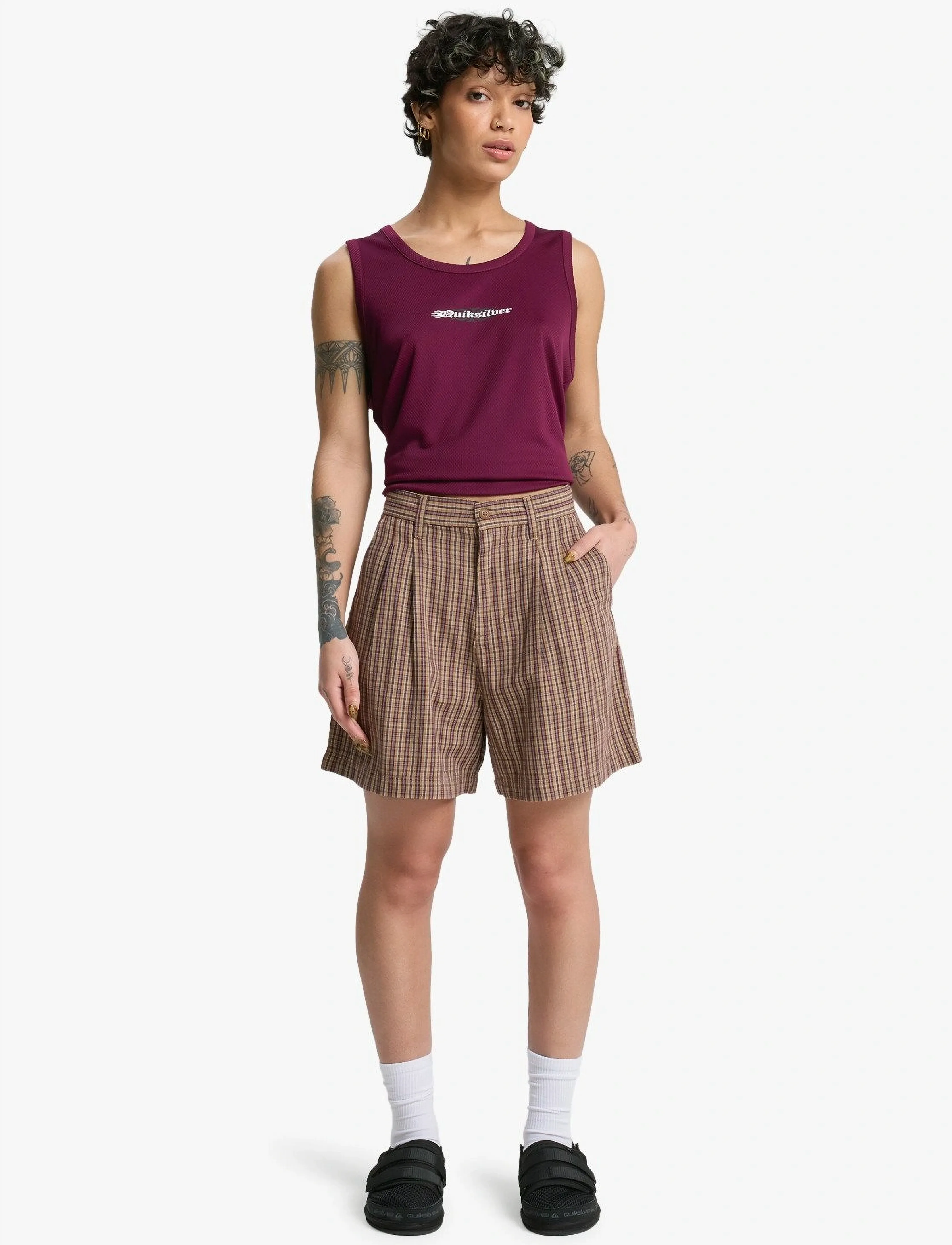 Quiksilver - BRICKENS BERMUDA - sportshorts - double zero elmwood - 4