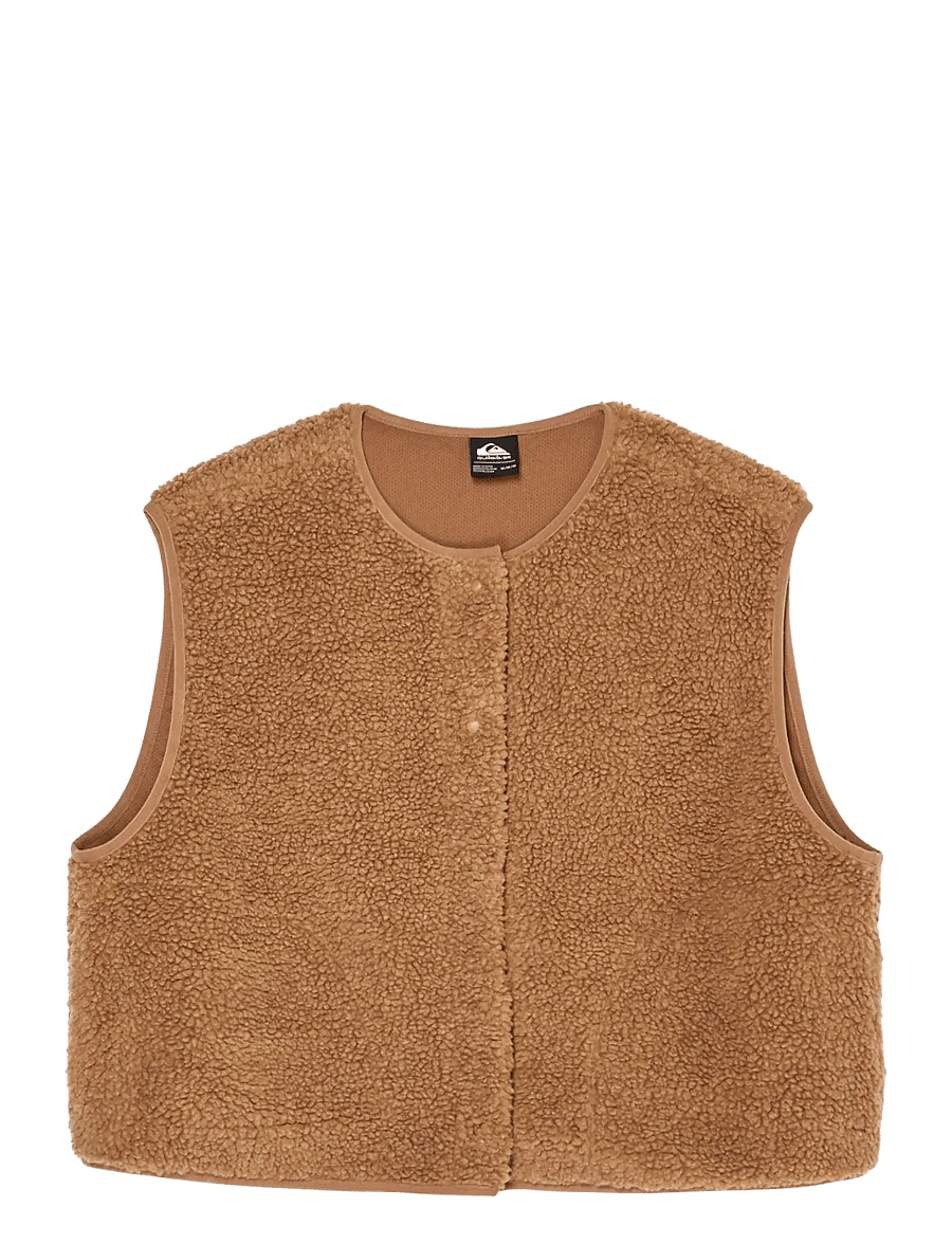 Quiksilver - CROPPED VEST - rawhide - 1