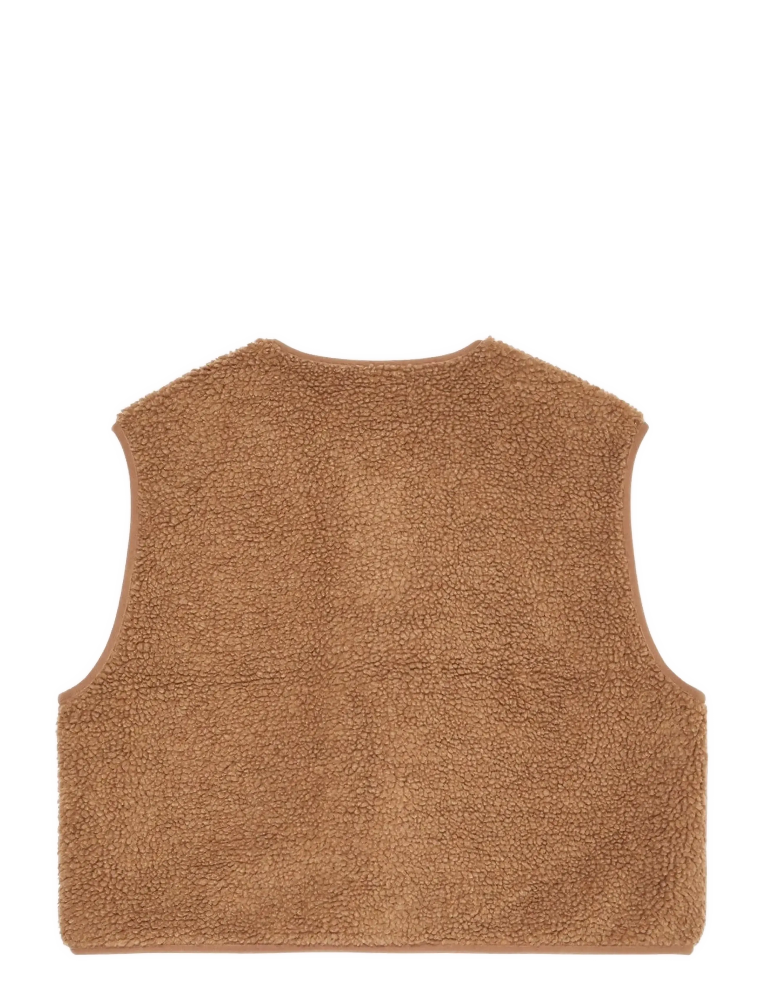Quiksilver - CROPPED VEST - rawhide - 2