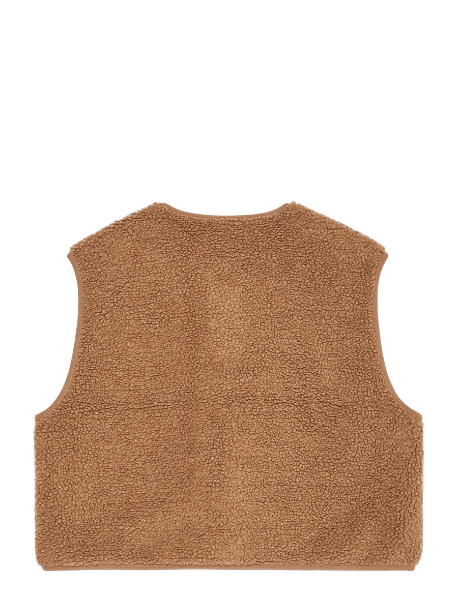 Quiksilver - CROPPED VEST - rawhide - 2