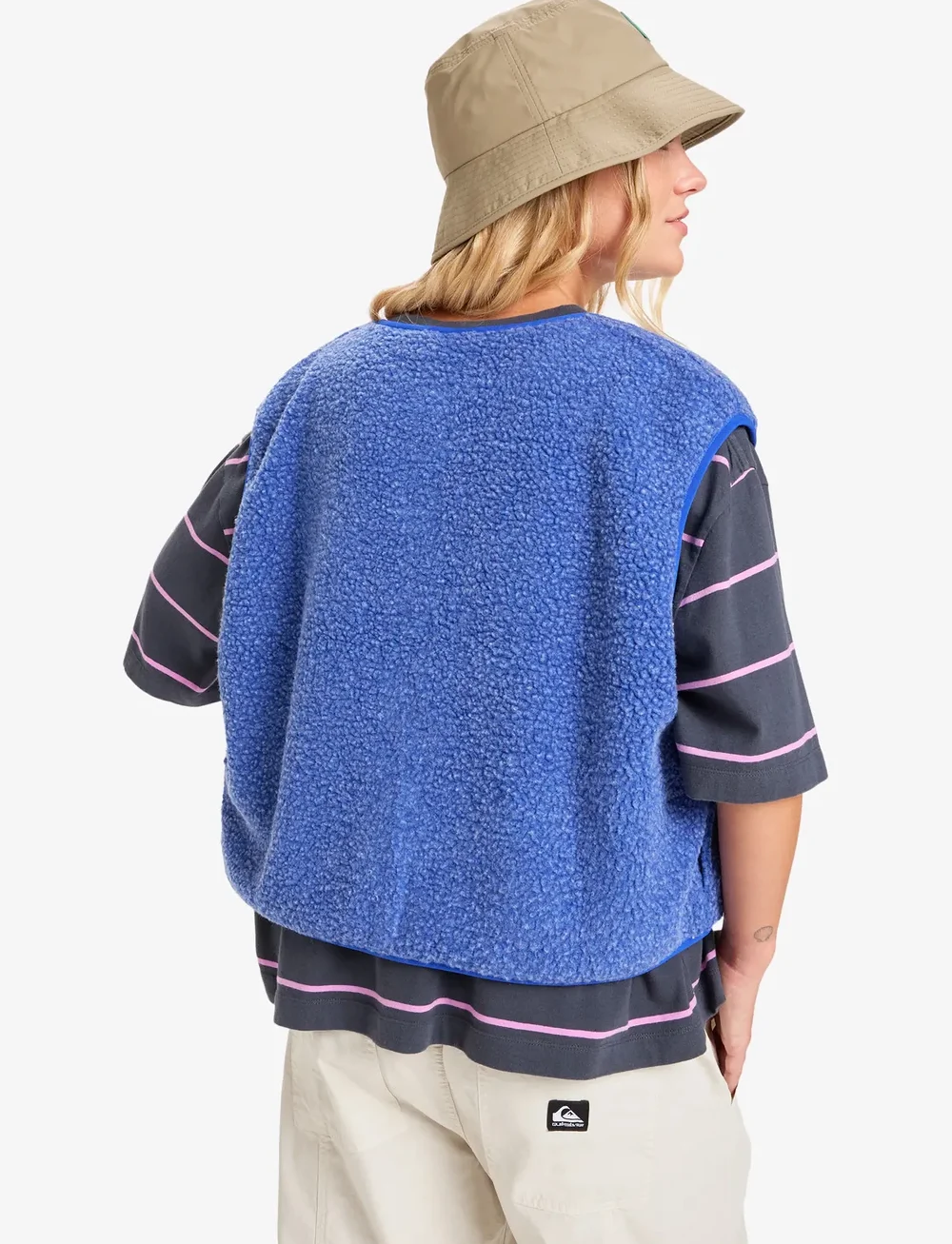 Quiksilver - CROPPED VEST - outdoor - surf the web - 3