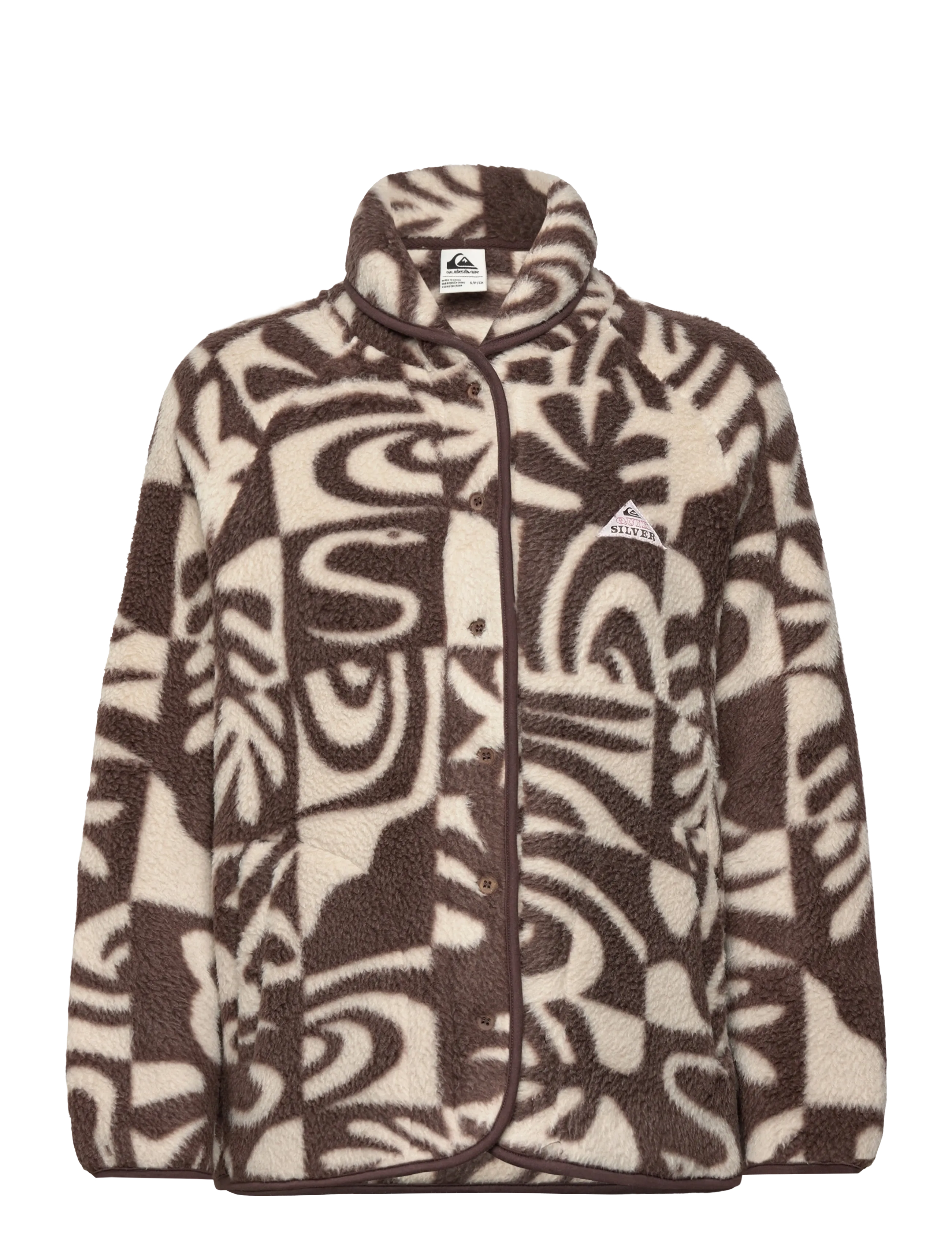 QUIKSILVER Chalok Sherpa Braun - XS - Damen