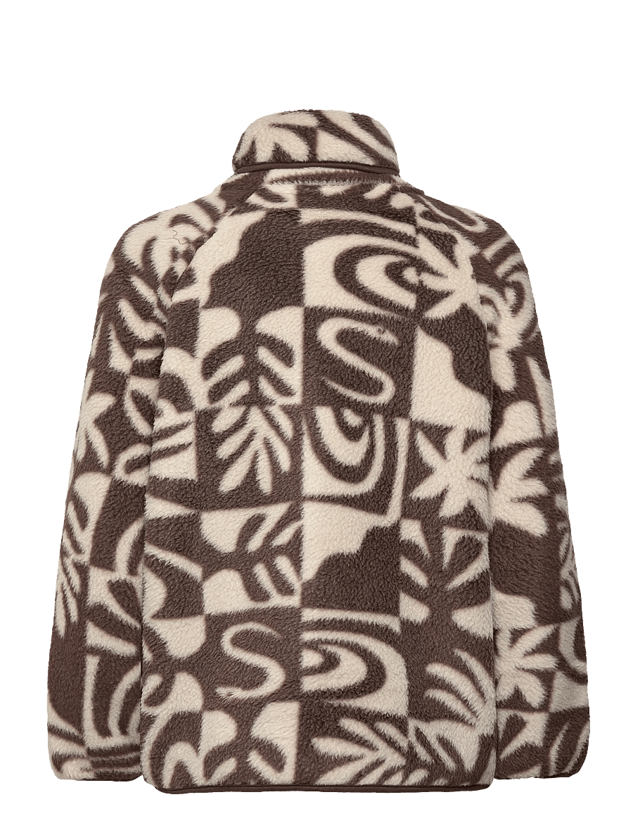 Quiksilver - CHALOK SHERPA - overdele - chocolate brown chalok checker - 2