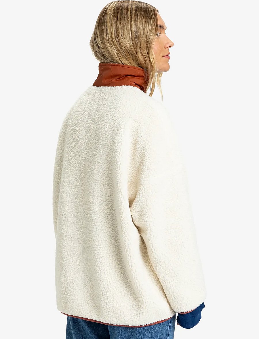 Quiksilver - MINTO SHERPA - oberteile - snow white - 3
