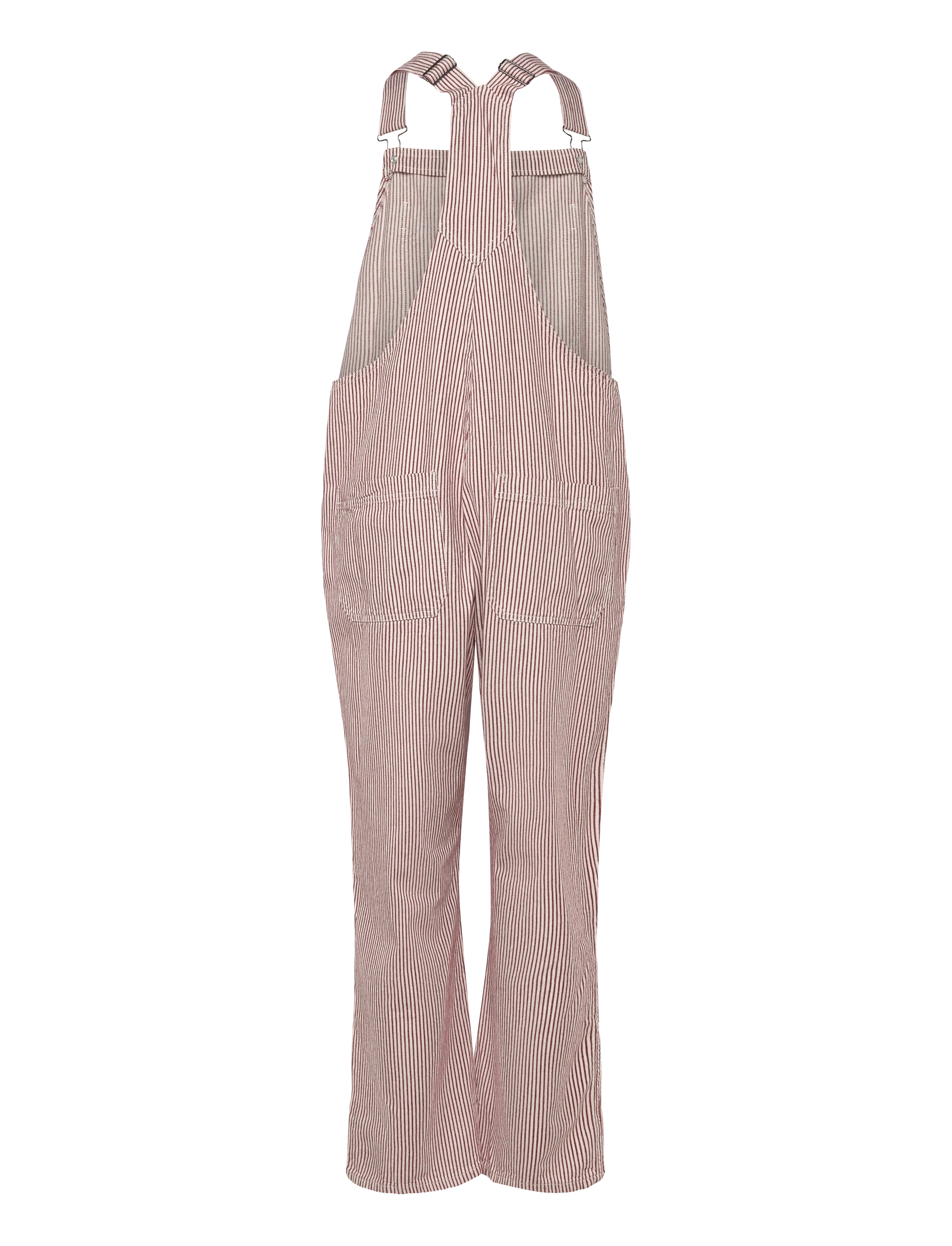 Quiksilver - ANGUA STRIPES DUNGAREE - haalarit - burnt russet stripe - 2