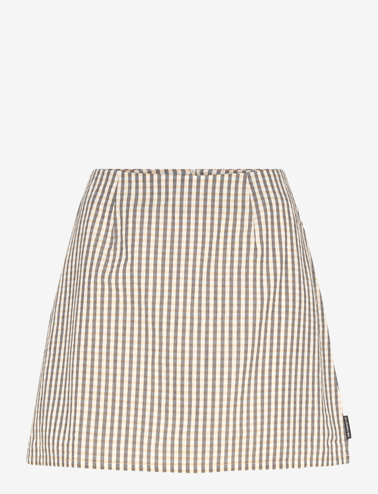 Quiksilver - LUDDEN SKIRT - kurze röcke - khaki gingham qsw - 1