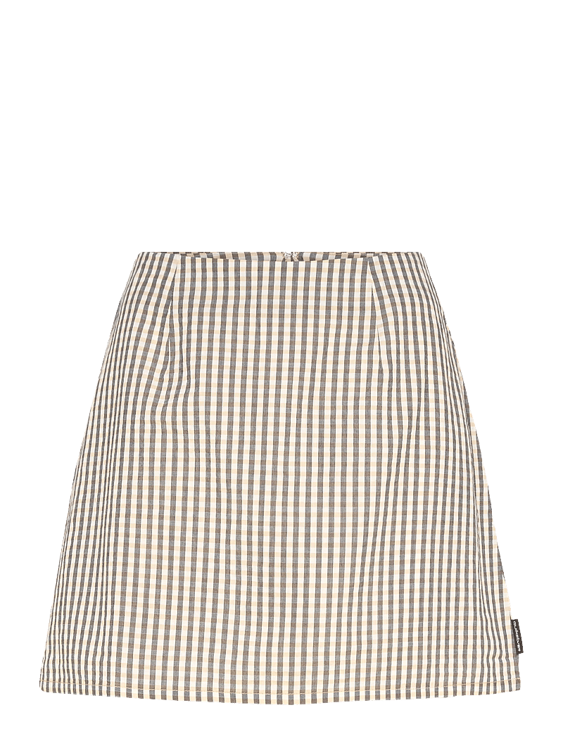Quiksilver - LUDDEN SKIRT - kurze röcke - khaki gingham qsw - 1