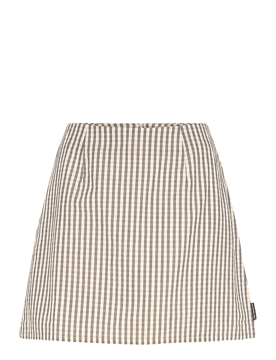 Quiksilver - LUDDEN SKIRT - kurze röcke - khaki gingham qsw - 1