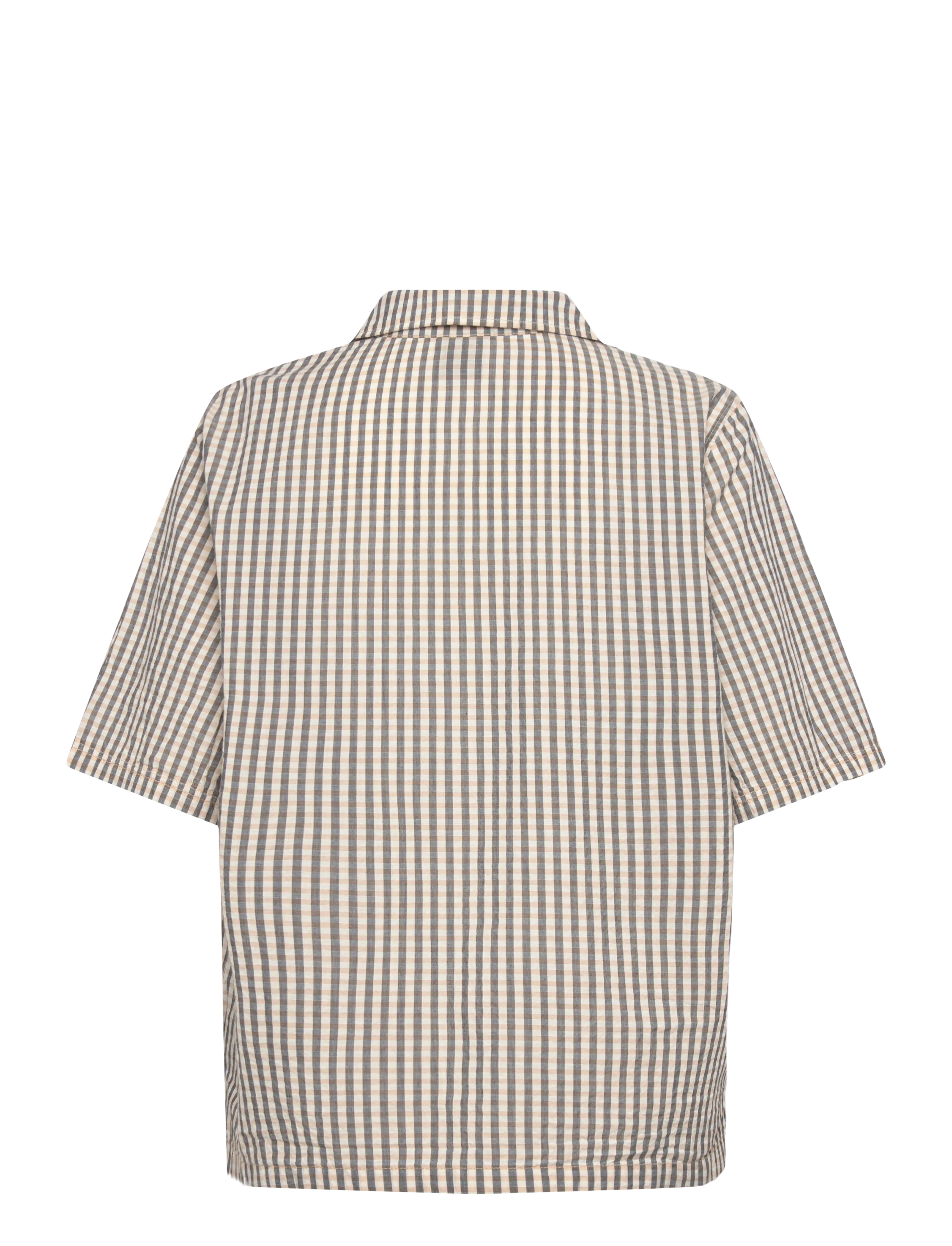 Quiksilver - LUDDEN SS SHIRT - shirts - khaki gingham qsw - 2