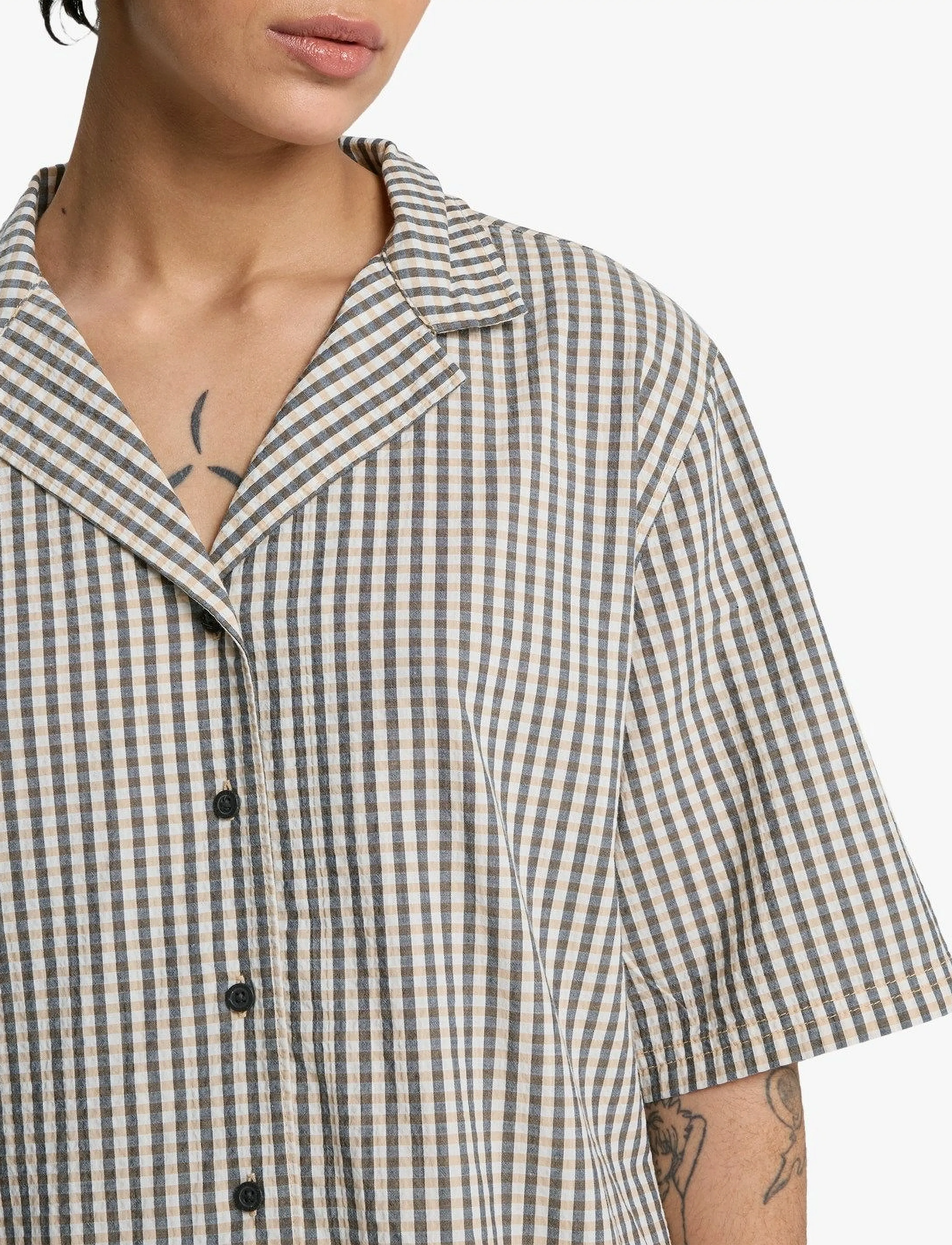 QUIKSILVER Ludden Ss Shirt skjortor dam – bild 5