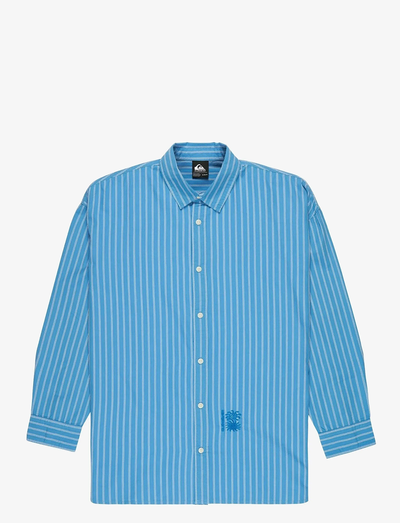 Quiksilver - FINVOY LS SHIRT - pikkade varrukatega särgid - riviera vertical stripes - 1