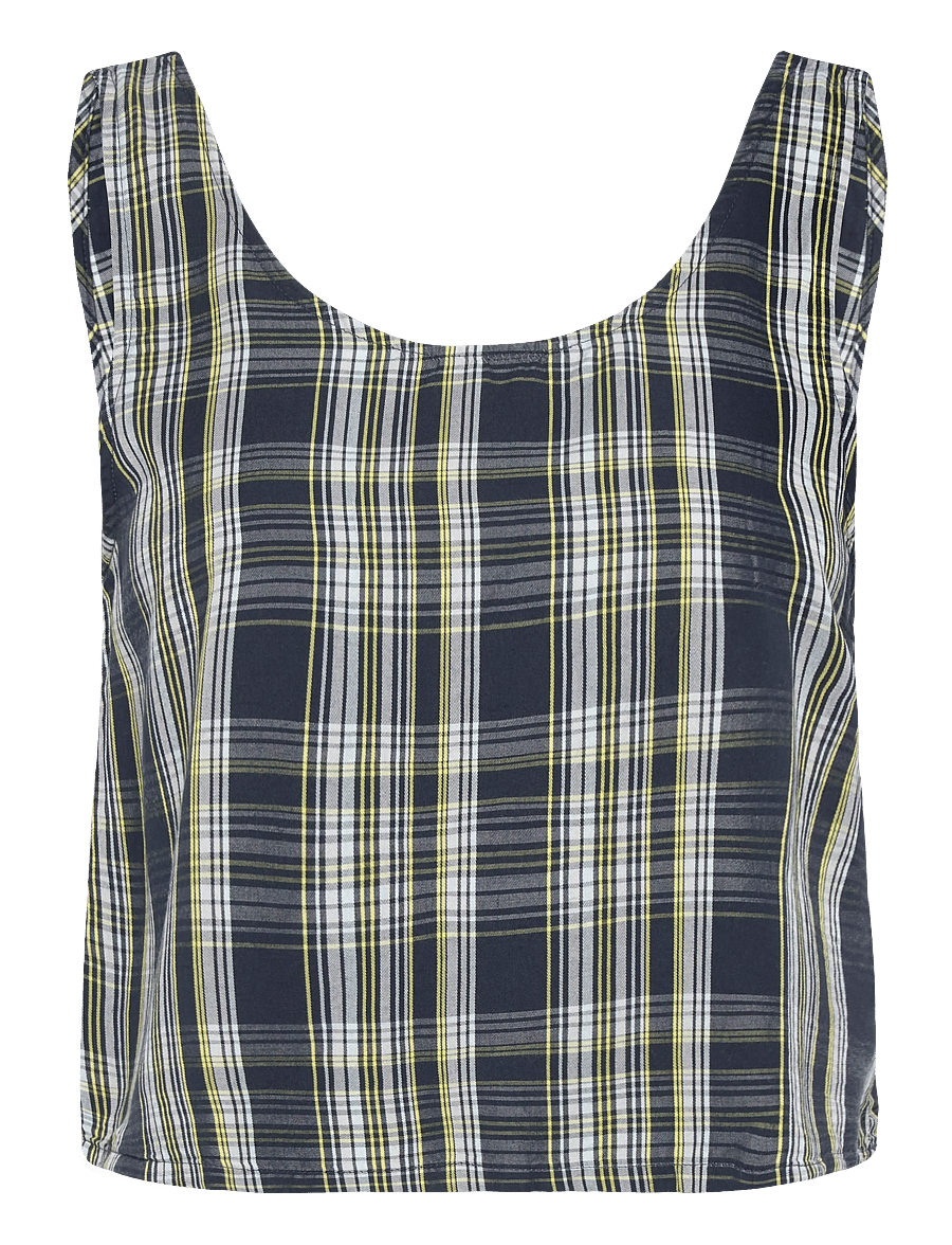 Quiksilver - VISTA WOVEN TANK - Ärmellose tops - micro chip tilcara check - 1