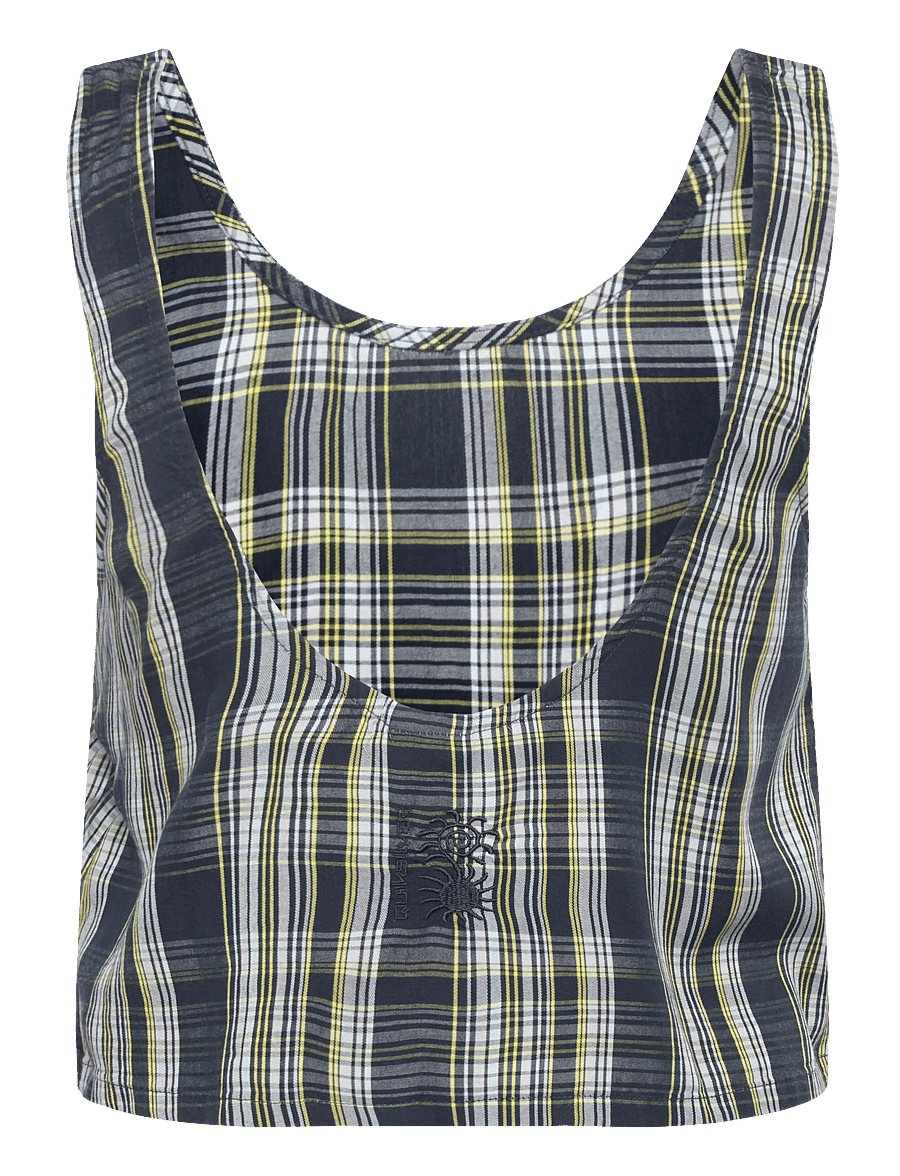 Quiksilver - VISTA WOVEN TANK - Ärmellose tops - micro chip tilcara check - 2