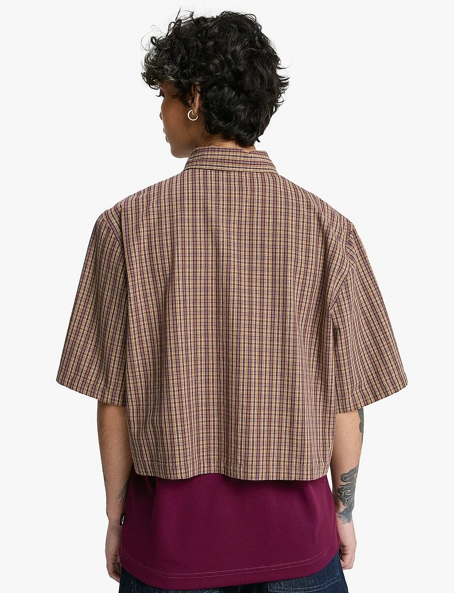 Quiksilver - BRICKENS SHIRT - t-särgid - double zero elmwood - 3