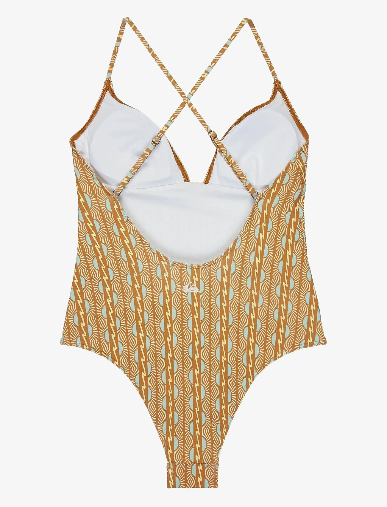 Quiksilver - AITON ONE PIECE - ujumistrikood - bone white horizon women 32x32 - 2