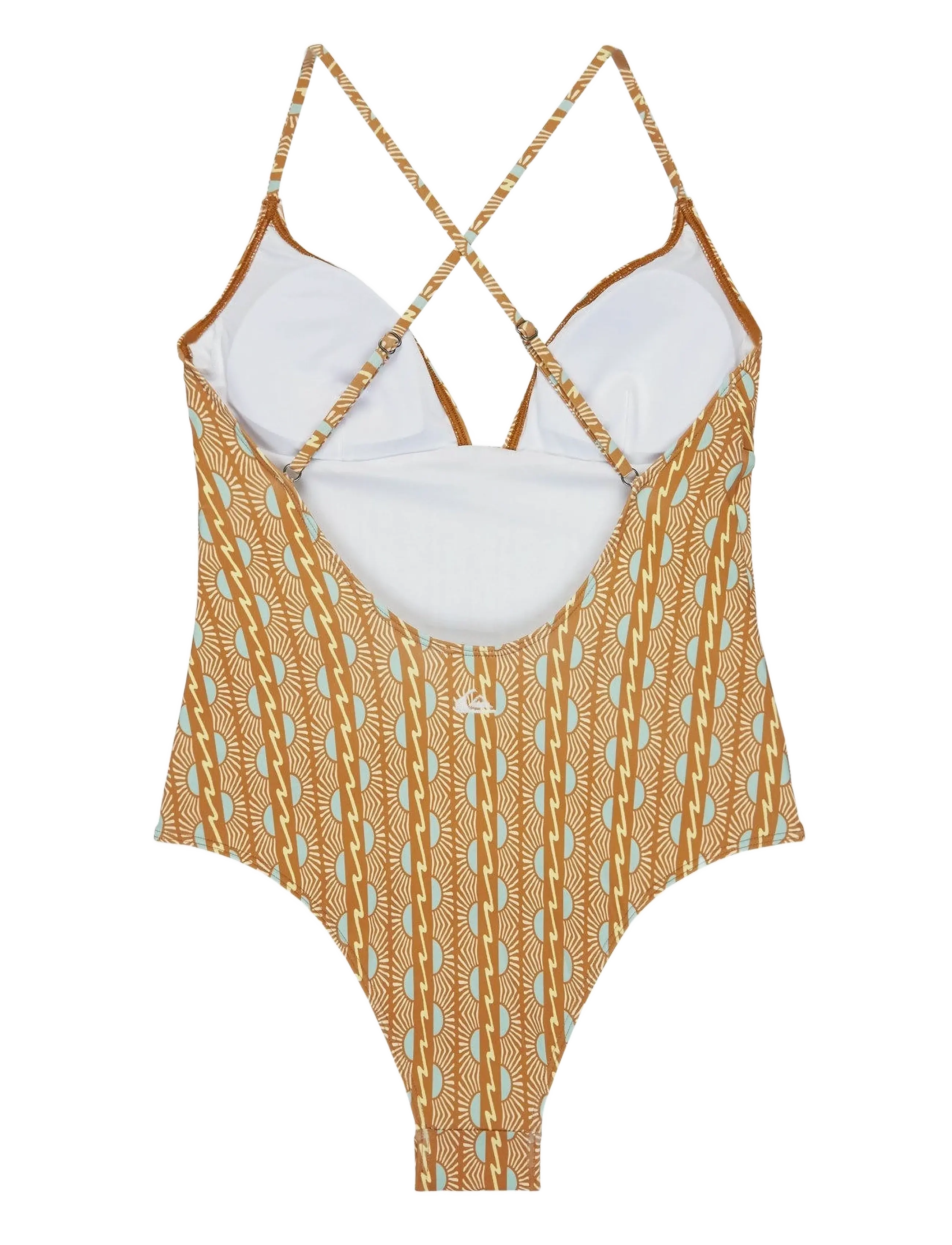 Quiksilver - AITON ONE PIECE - badedrakter - bone white horizon women 32x32 - 2