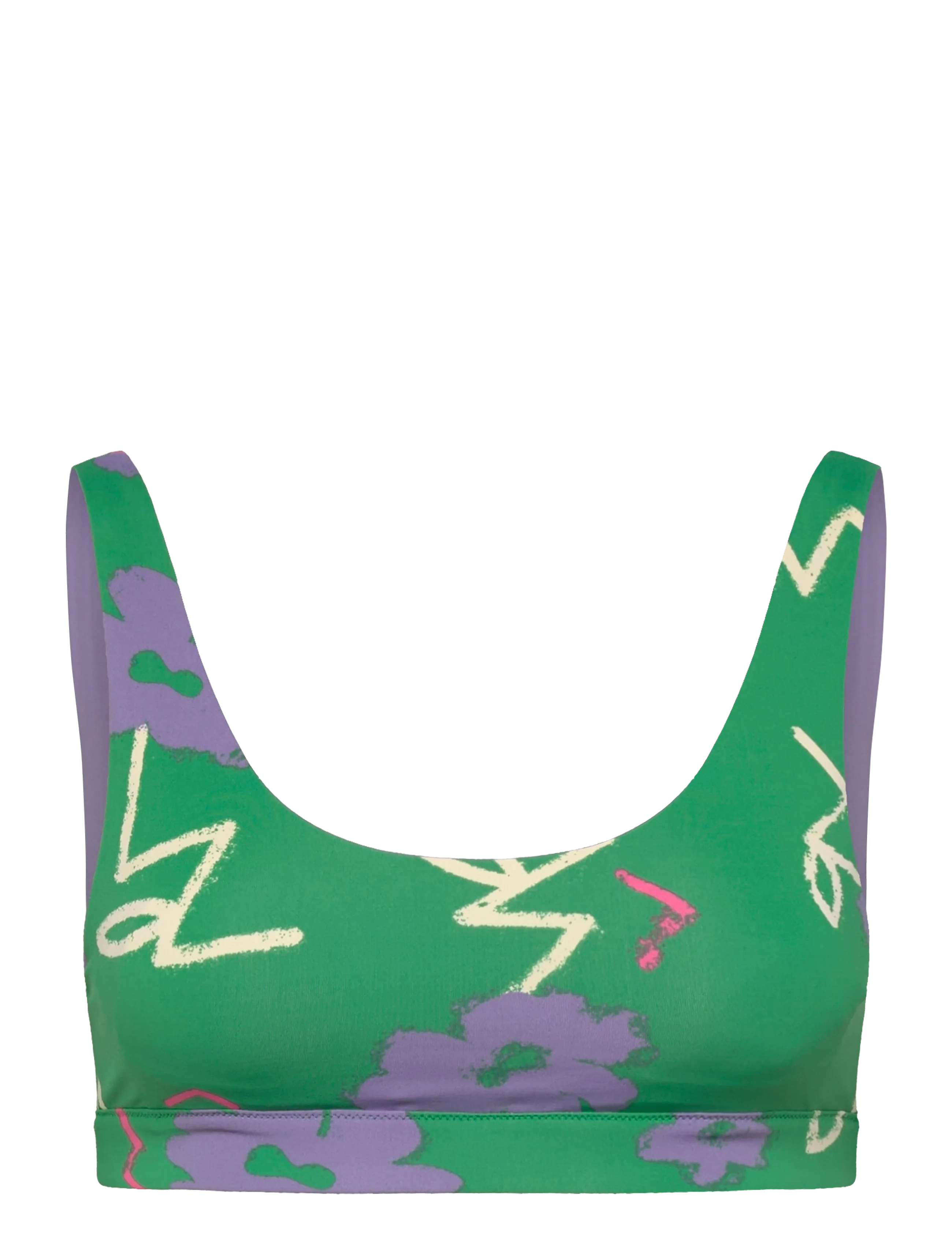 Quiksilver RIVA TOP - Kleidung - LEPRECHAUN STREET FLORAL 32 / green