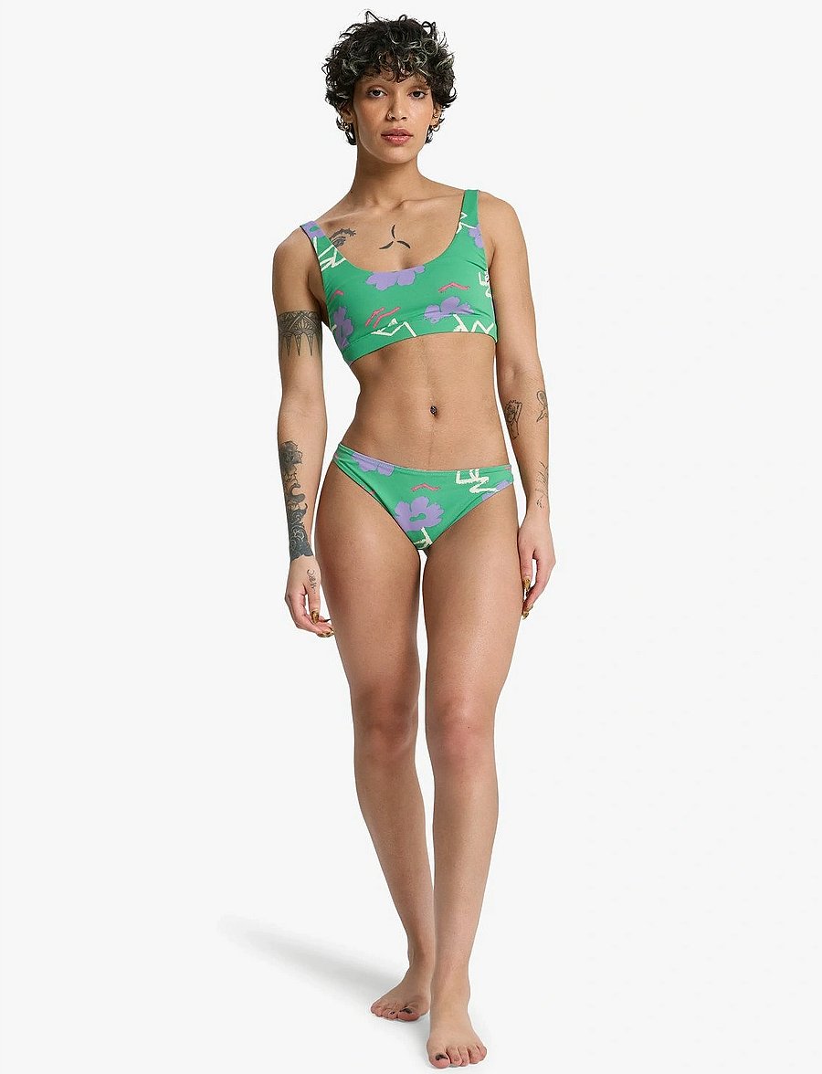 Quiksilver - RIVA TOP - sportsbadetøj - leprechaun street floral 32 - 4