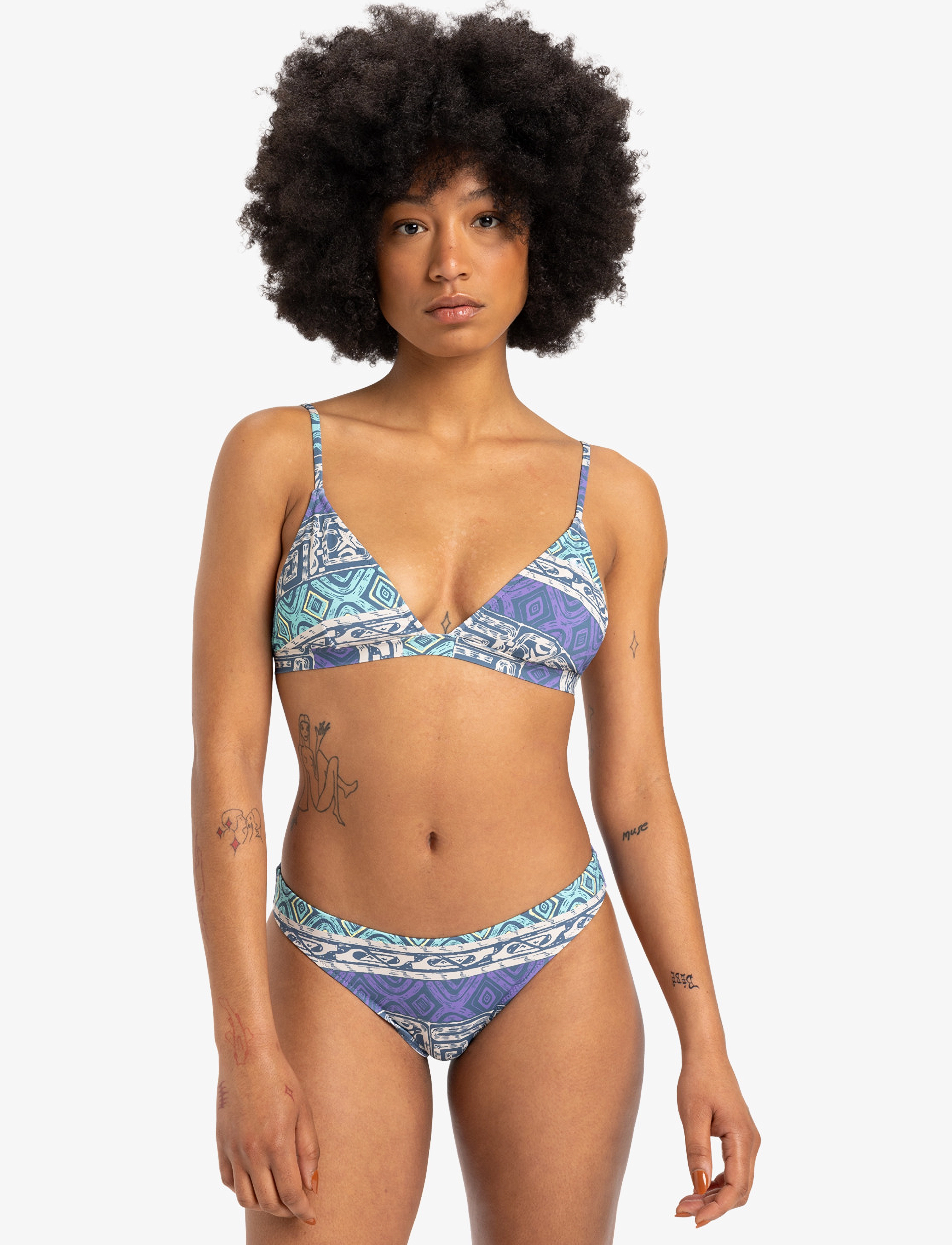 Quiksilver Champion Sound Bottom, XS, Blue, Sport Badetøj > Sport Bikinis, Dame