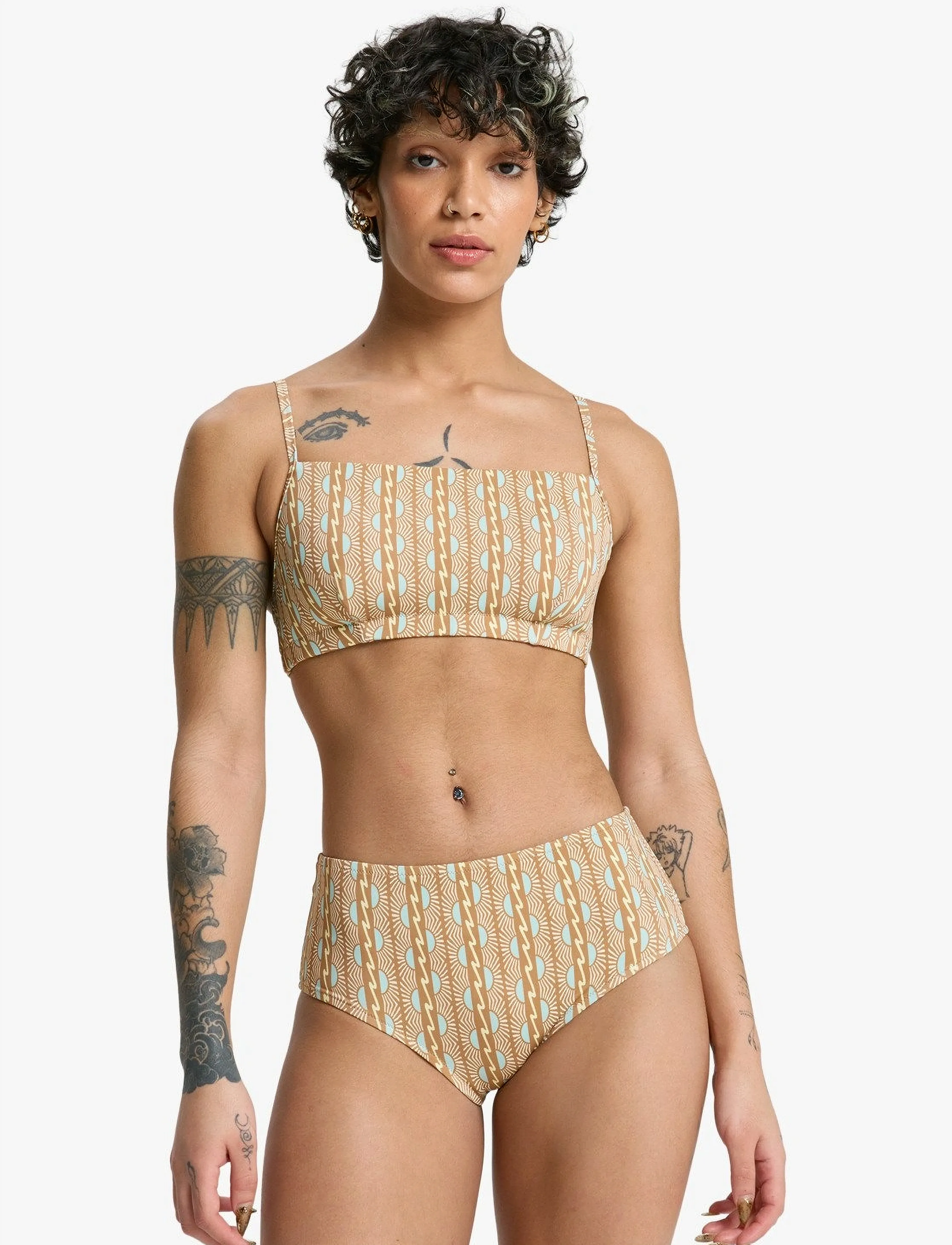 Quiksilver Cobidji Bottom, XS, Brown, Sport Badetøj > Sport Bikinis, Dame