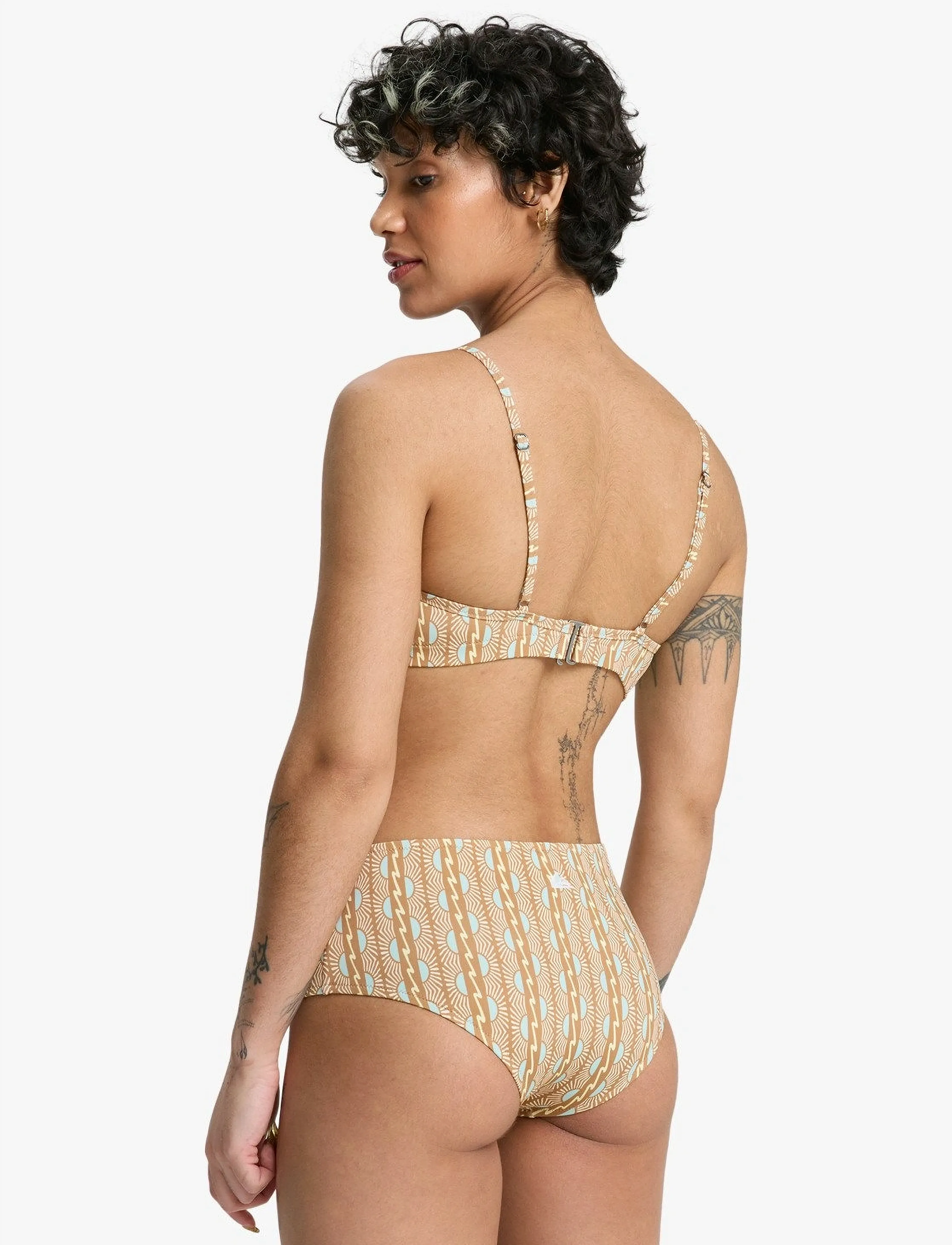 Quiksilver - COBIDJI BOTTOM - sportiga badkläder - bone white horizon women 32x32 - 3