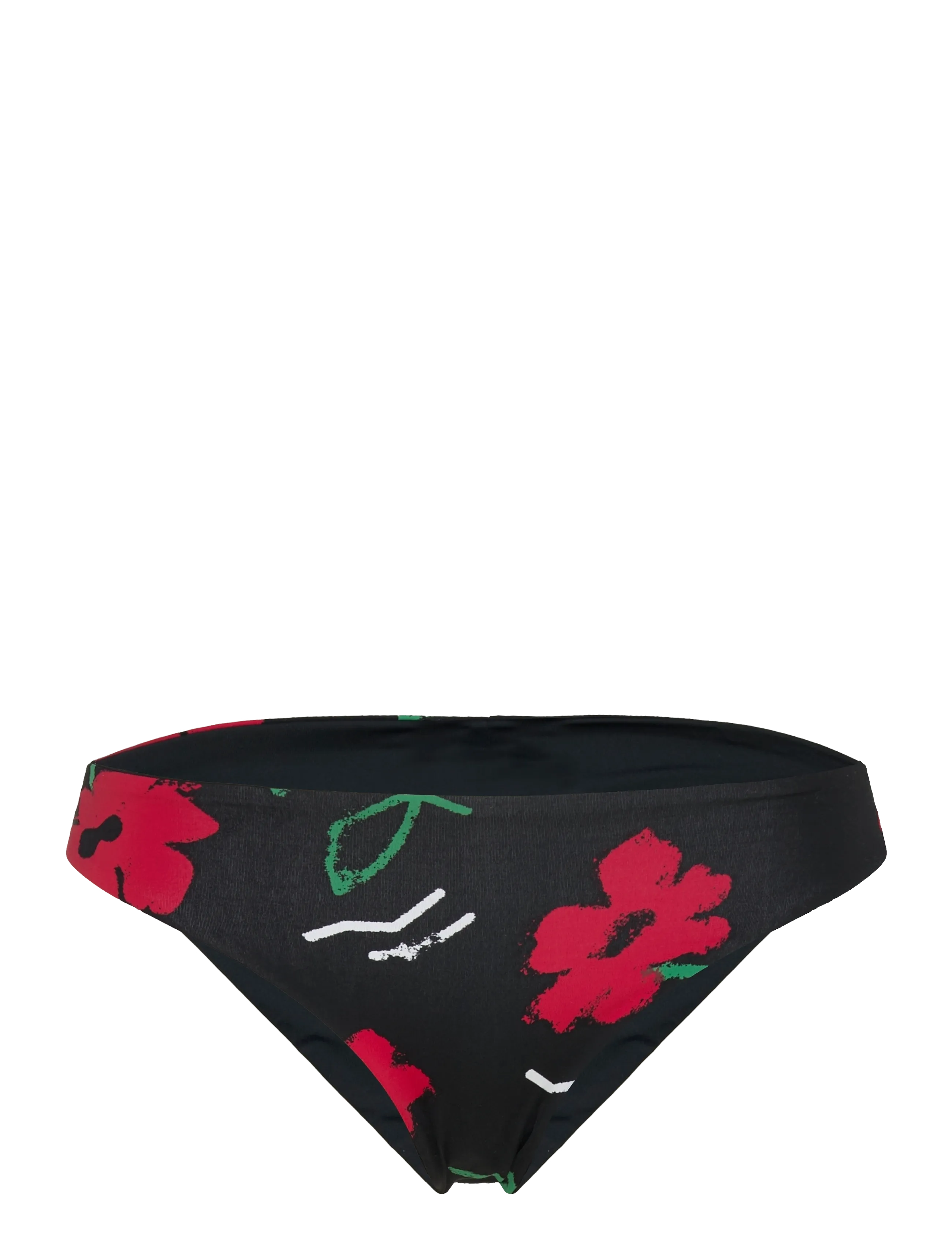 Quiksilver VIACHA BOTTOM - Bademode - BLACK STREET FLORAL 32 / black