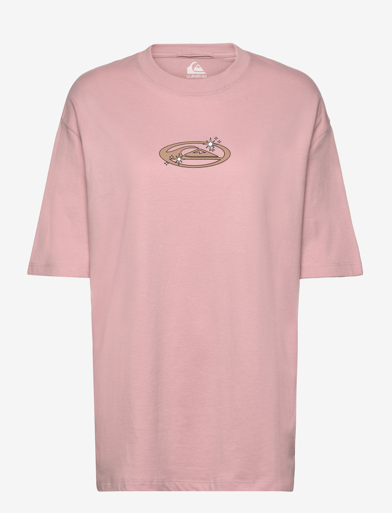 Quiksilver - YAIMA BOYFRIEND SS TEE - t-shirts - pale mauve - 0