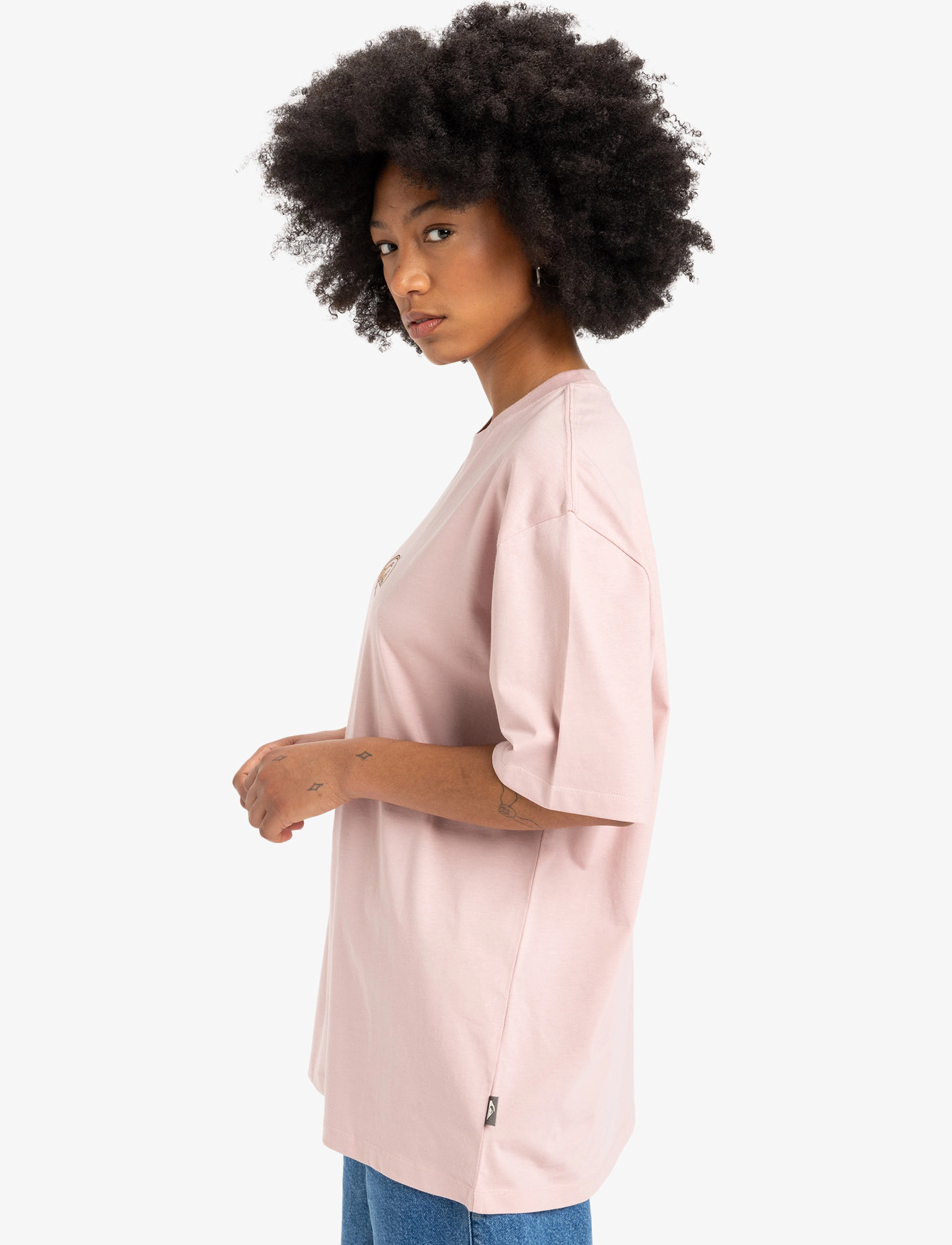 Quiksilver - YAIMA BOYFRIEND SS TEE - pale mauve - 4