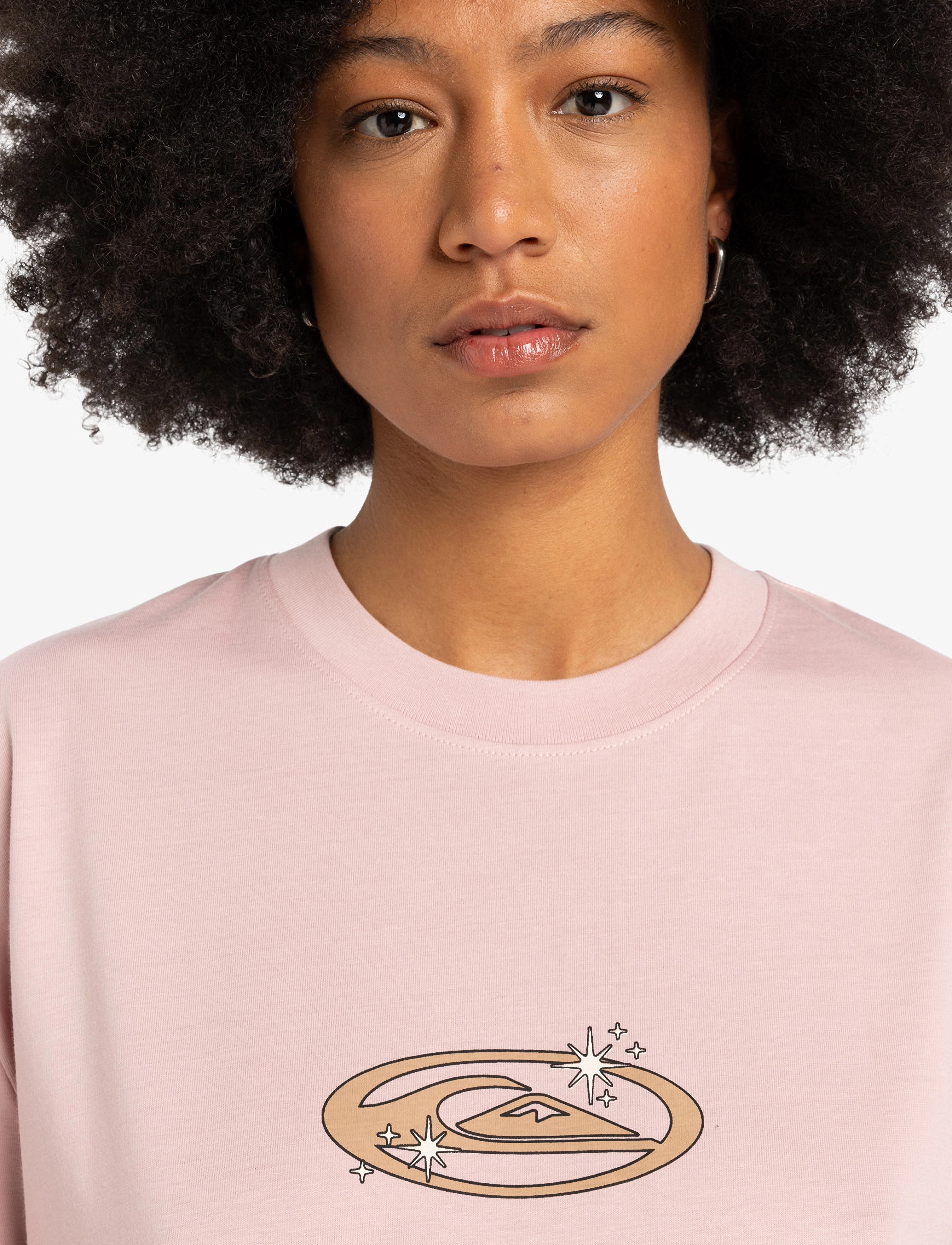 Quiksilver - YAIMA BOYFRIEND SS TEE - pale mauve - 5