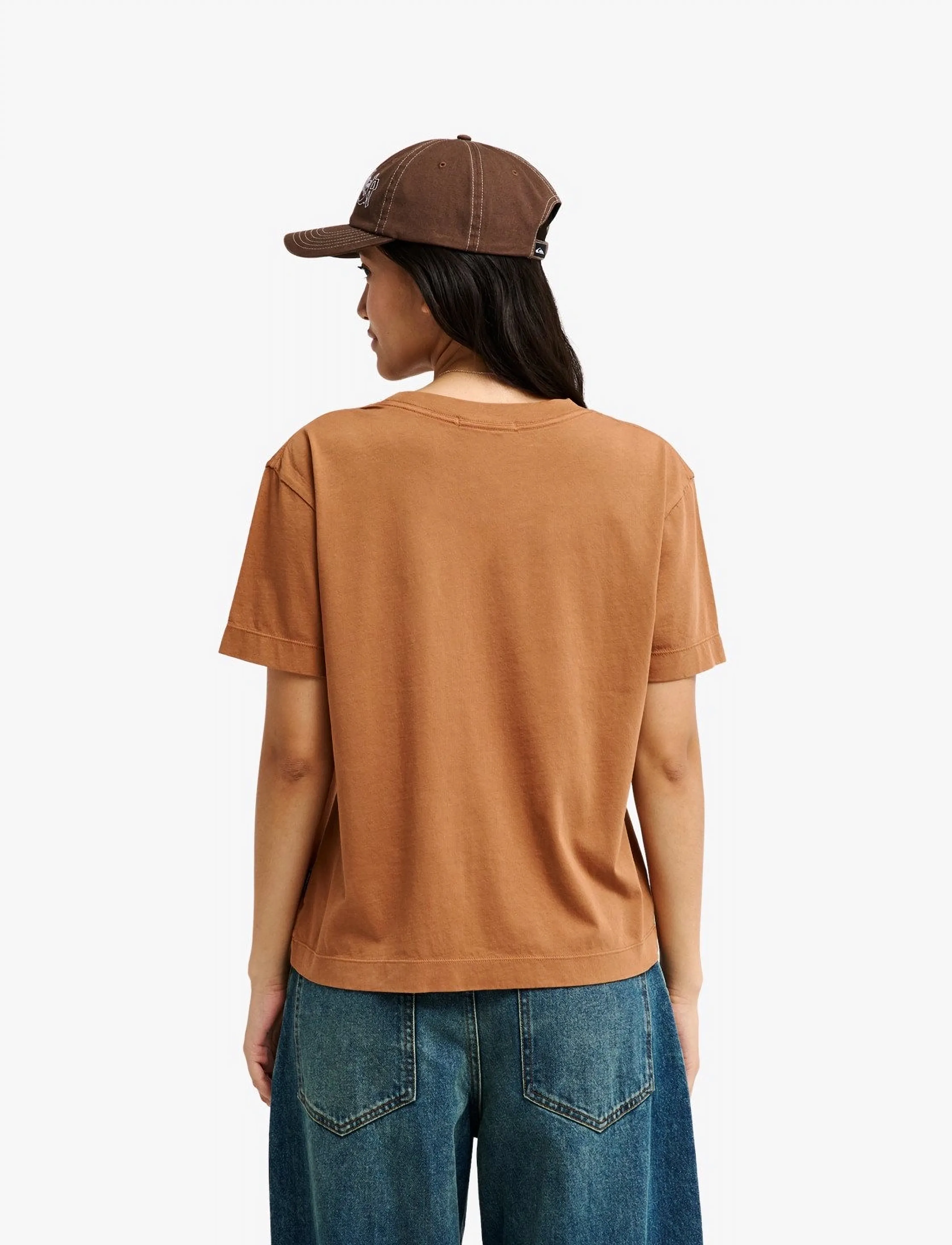 Quiksilver - ESSENTIAL SS TEE - t-shirts - rawhide - 3