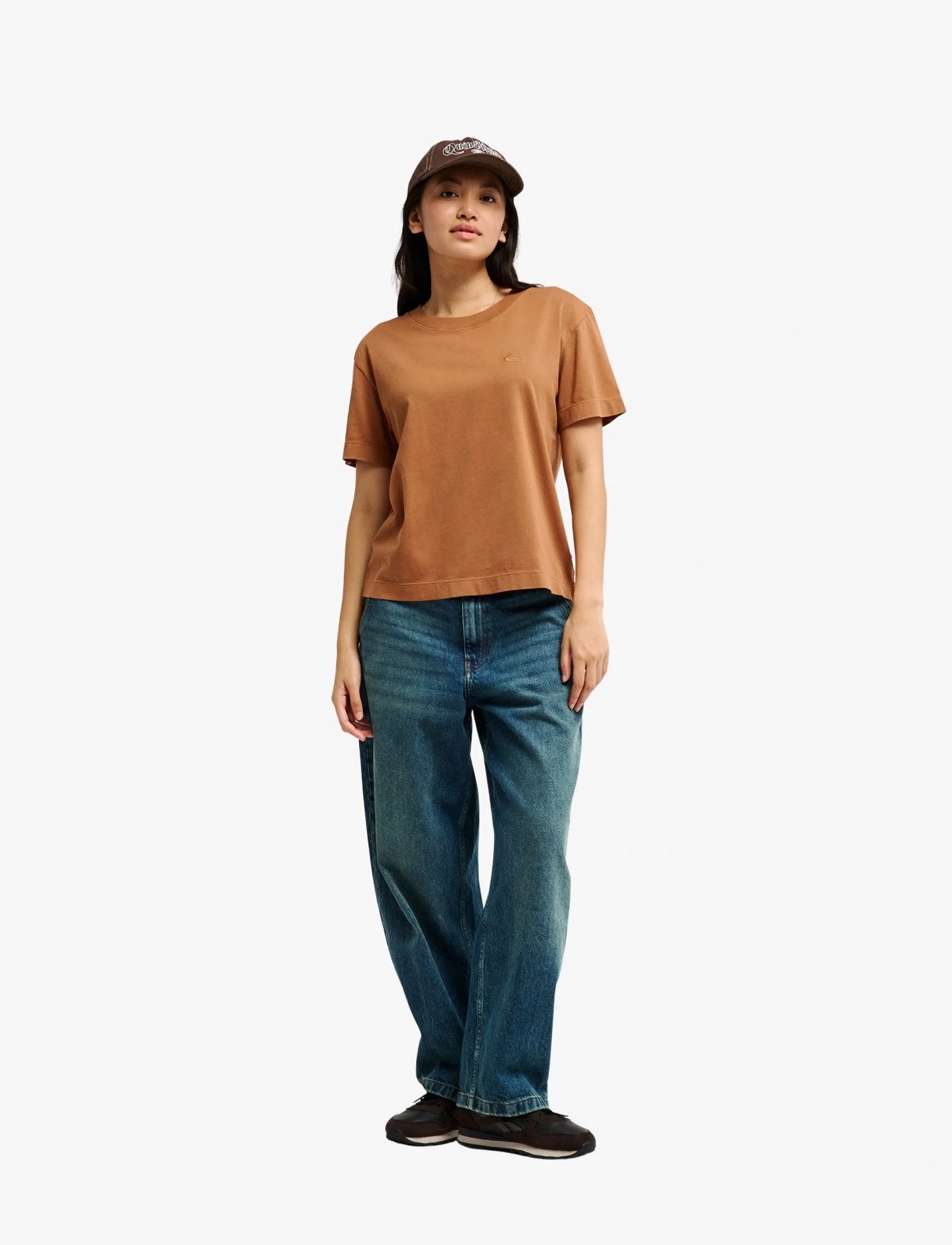 Quiksilver - ESSENTIAL SS TEE - t-shirts - rawhide - 4