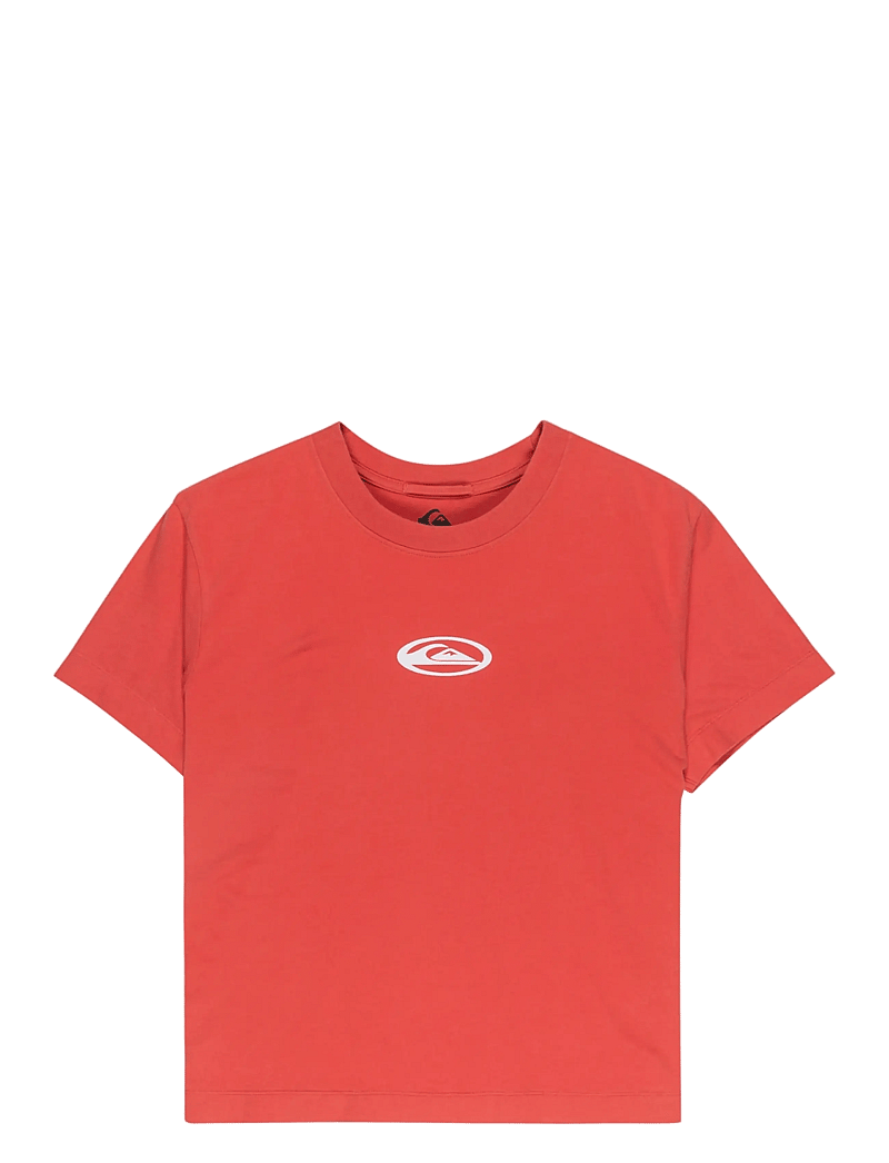 Quiksilver - STANDARD SS TEE - t-shirts - mineral red - 1