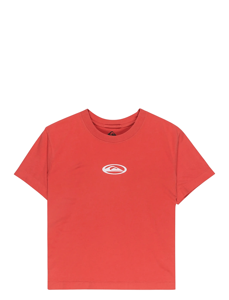 Quiksilver - STANDARD SS TEE - t-shirts - mineral red - 1