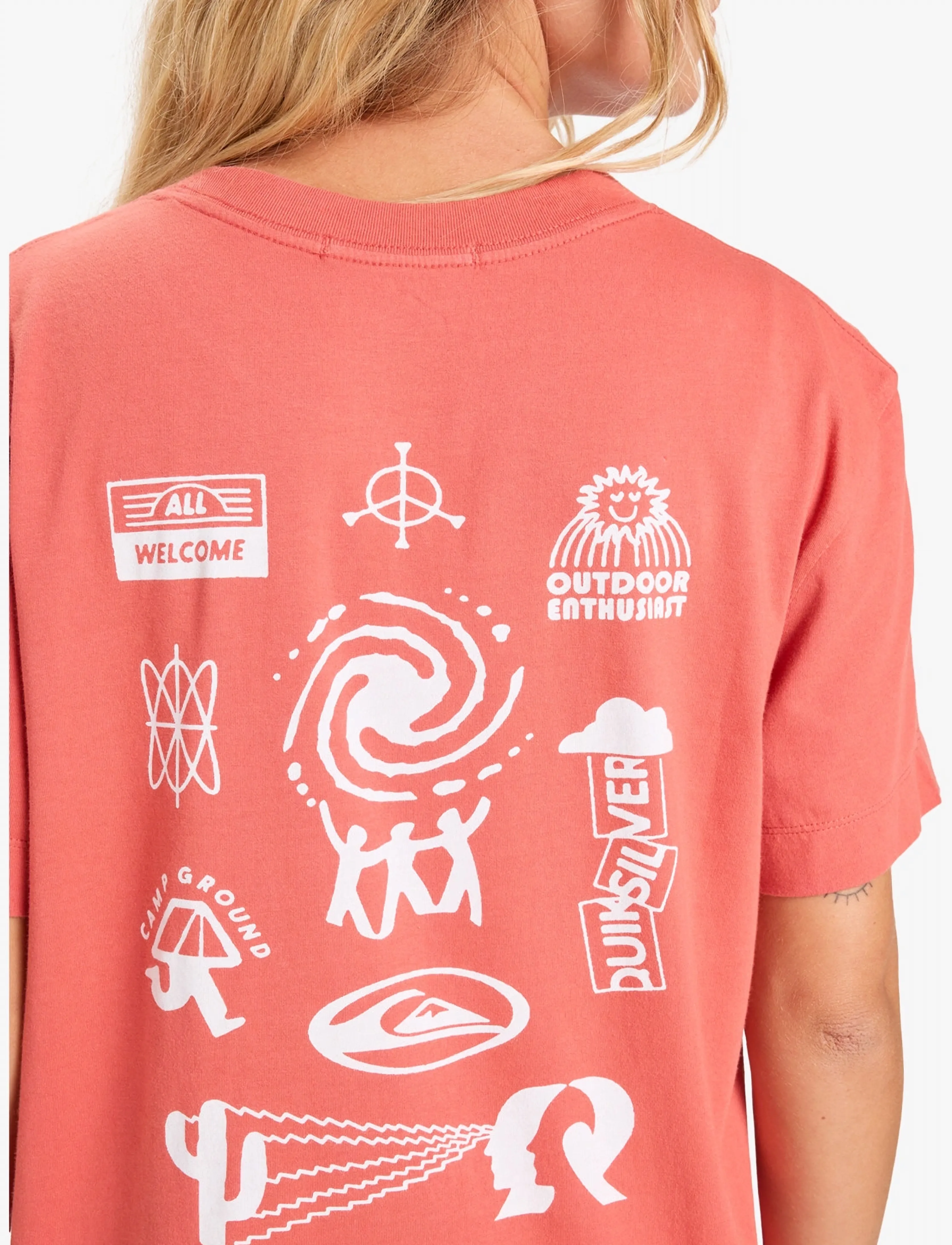 QUIKSILVER Standard Ss Tee t-shirts dam – bild 6