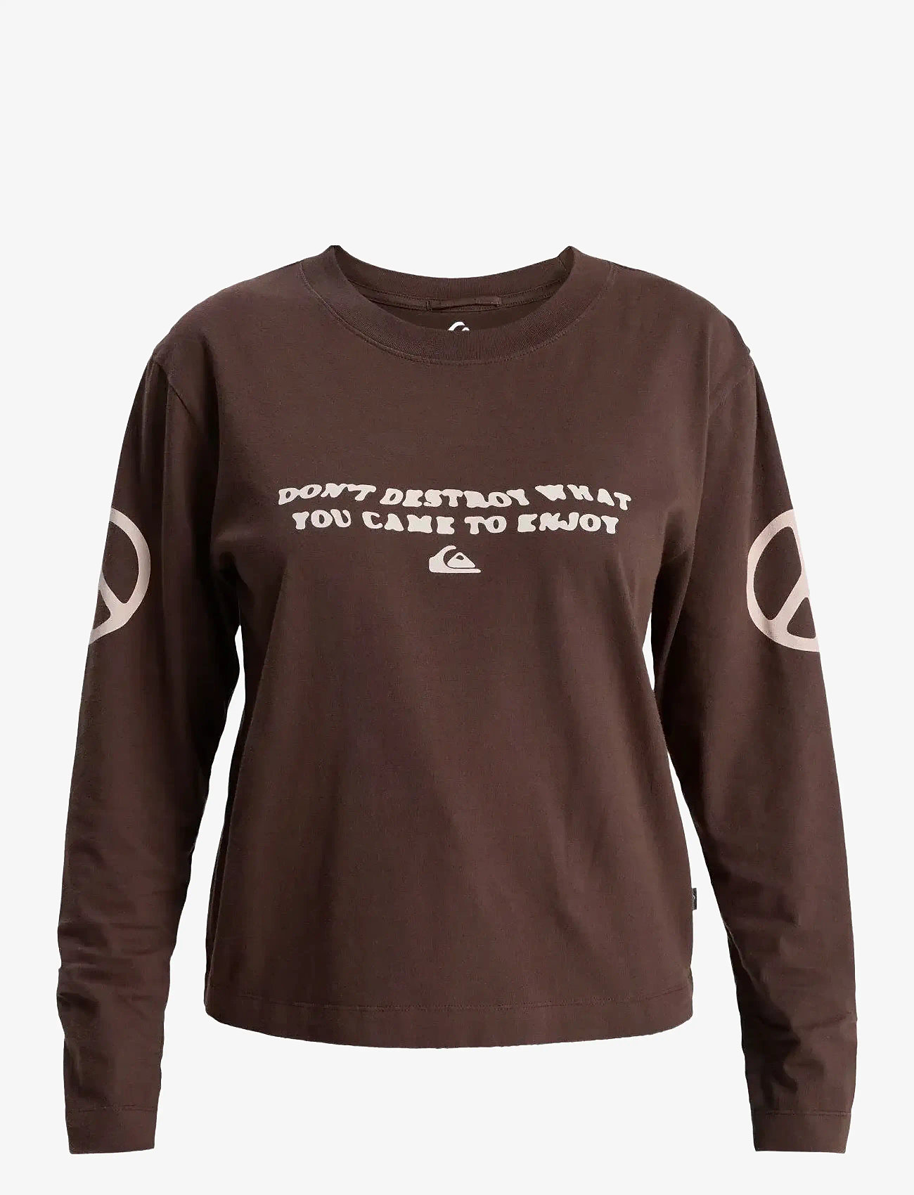 Quiksilver - STANDARD LS TEE - madalaimad hinnad - chocolate brown - 0