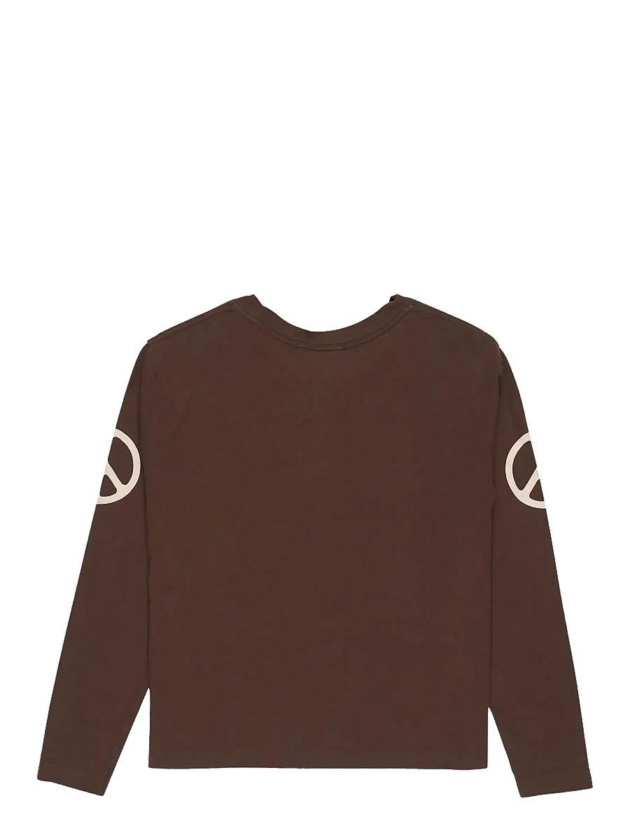 Quiksilver - STANDARD LS TEE - top met lange mouwen - chocolate brown - 2