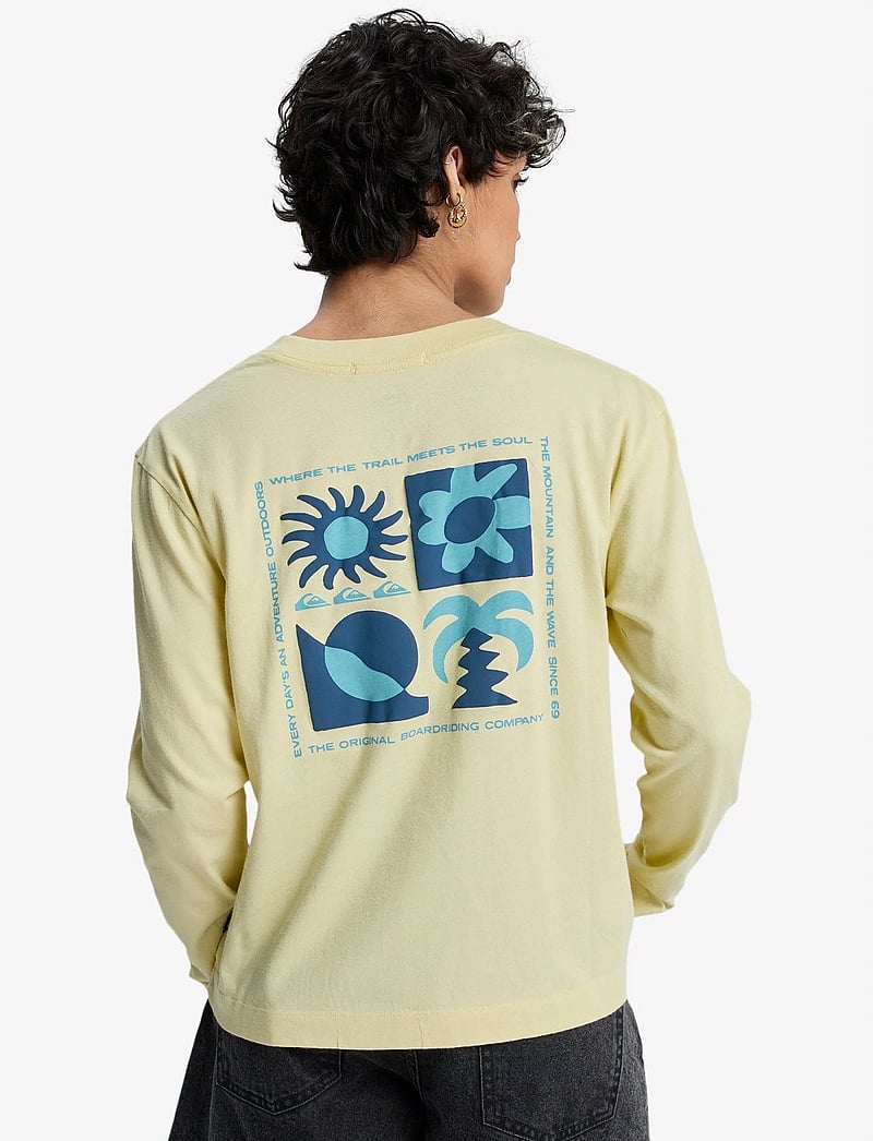 Quiksilver - STANDARD LS TEE - top met lange mouwen - garden glade - 3