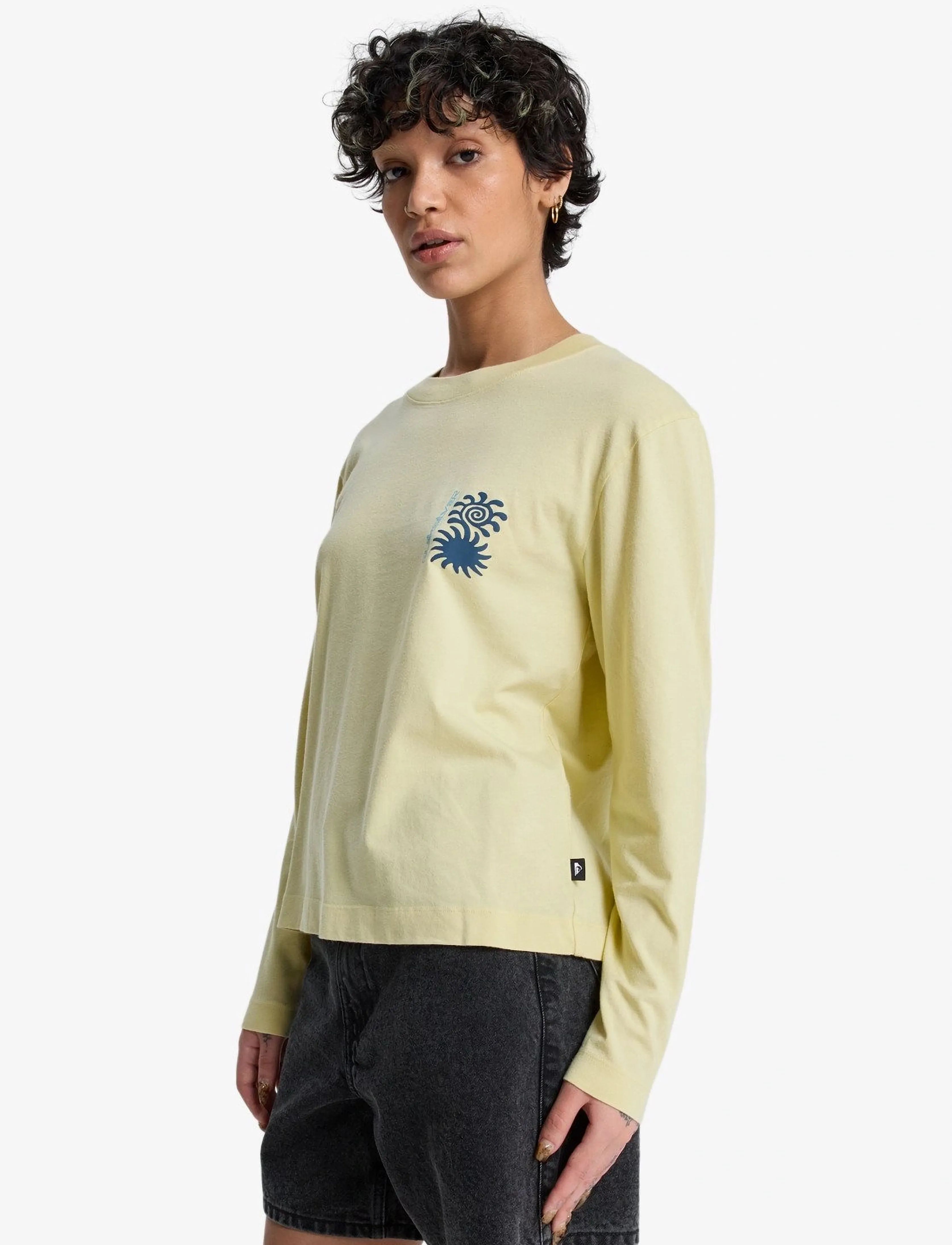 Quiksilver - STANDARD LS TEE - pitkähihaiset topit - garden glade - 5