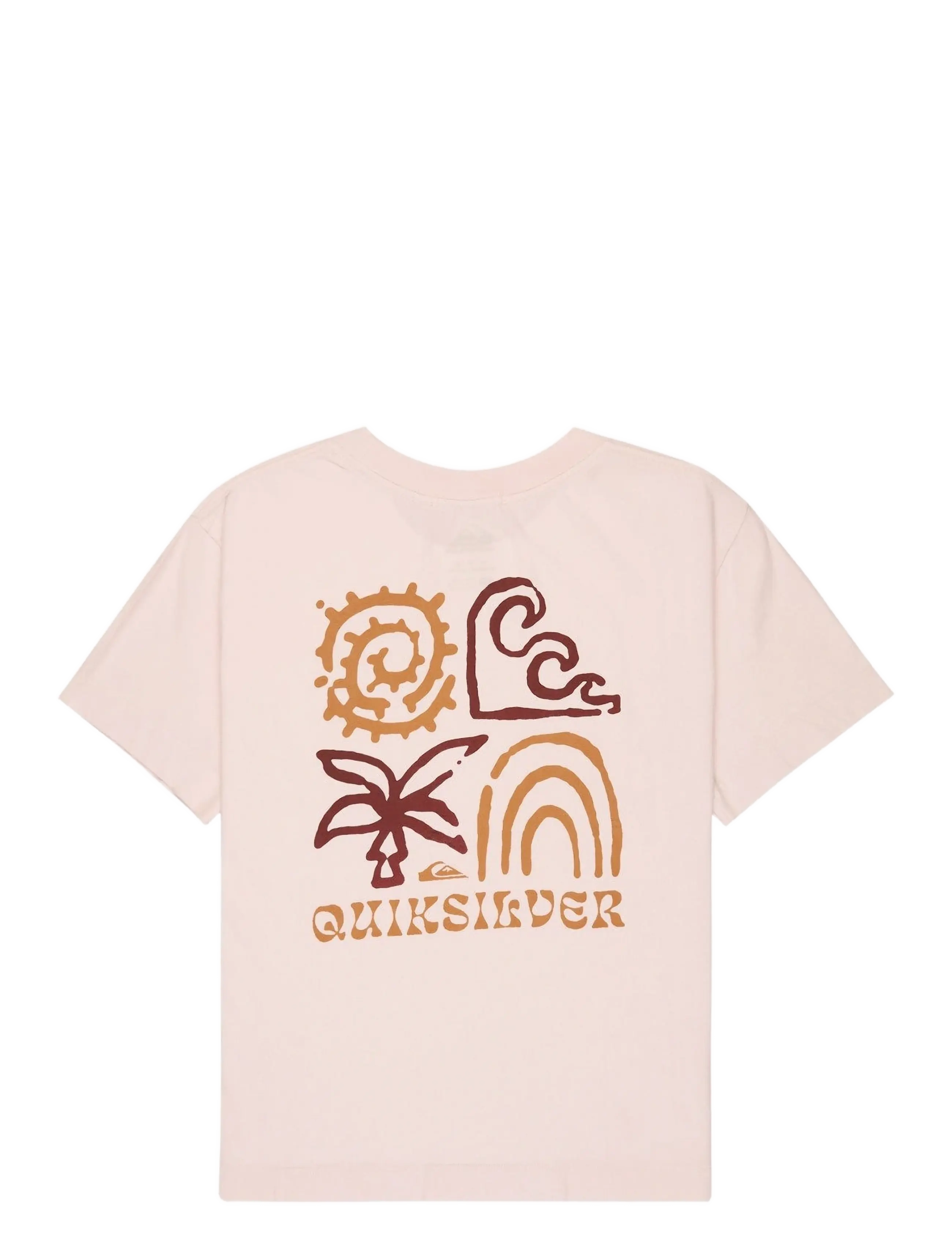 Quiksilver - STANDARD SS TEE - t-shirty - rosewater - 2