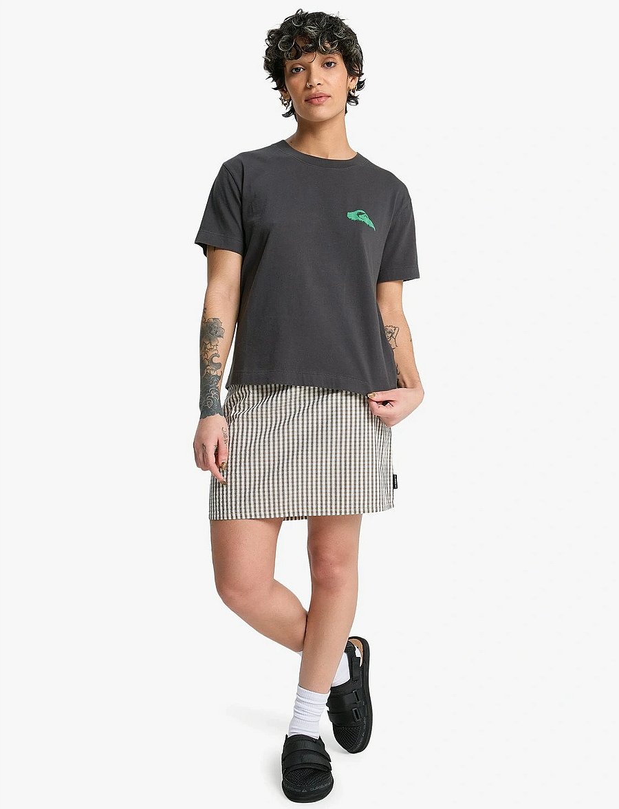 Quiksilver - STANDARD SS TEE - t-shirts - tarmac - 4