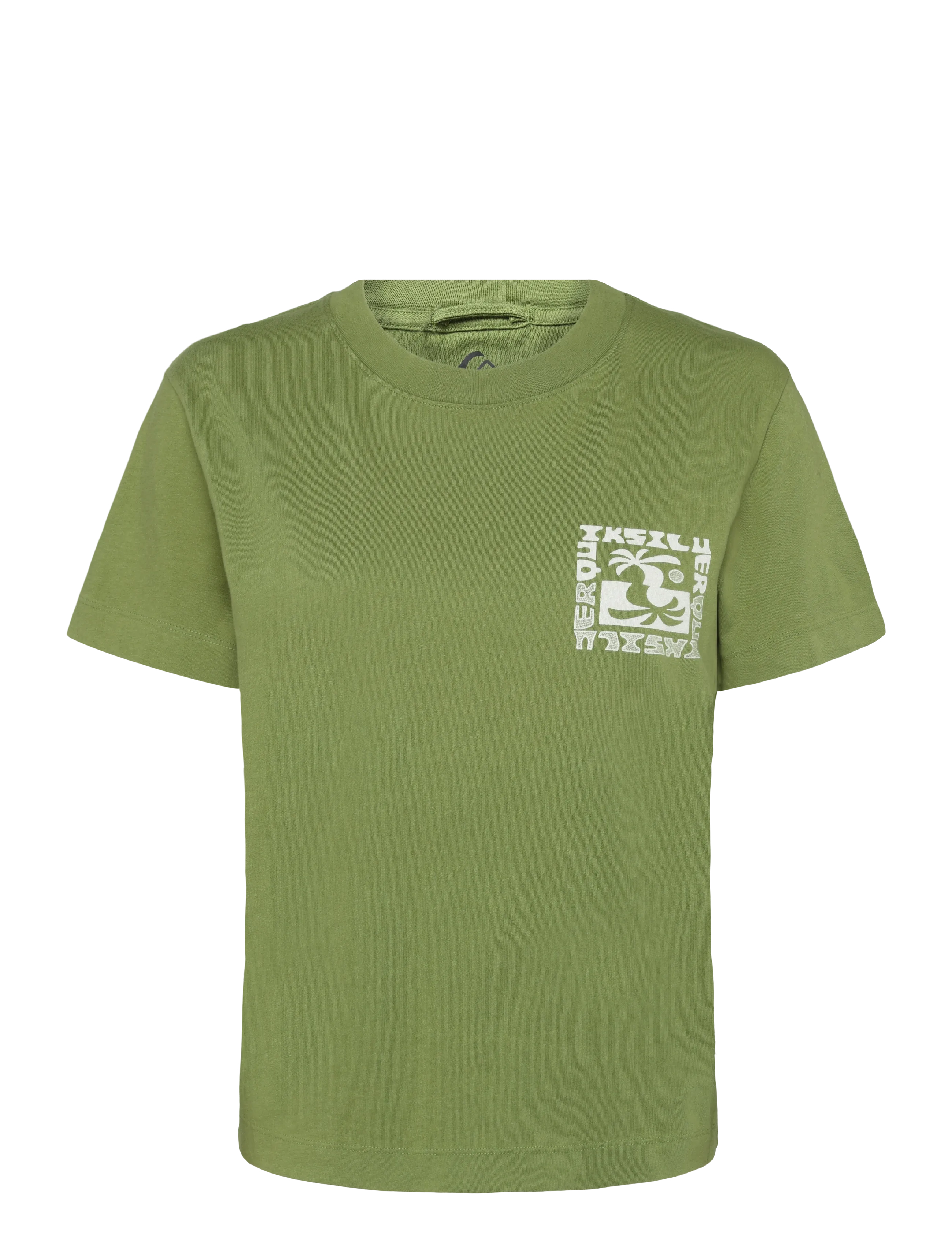 Quiksilver STANDARD SS TEE - T-shirts - CALLISTE GREEN / green