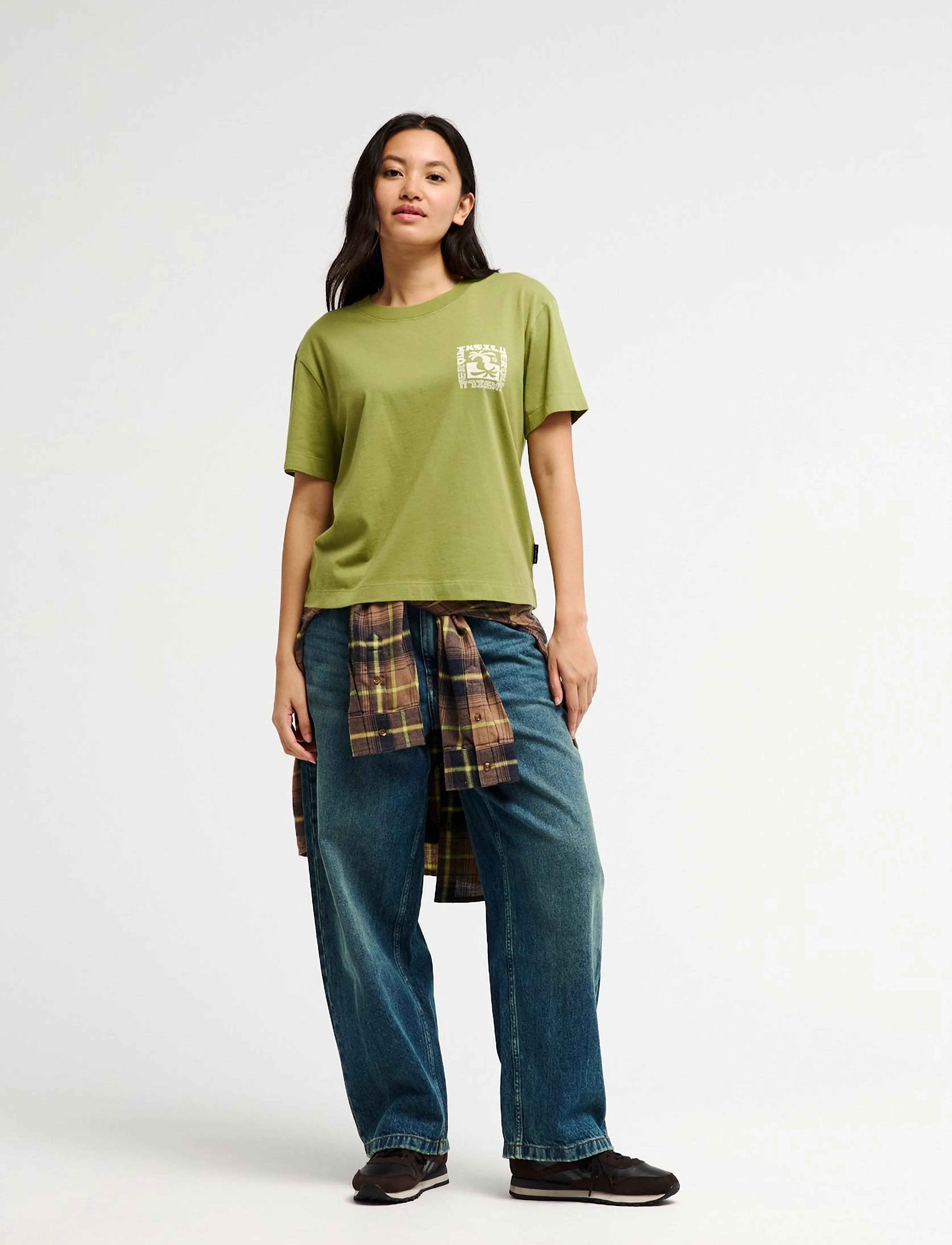 Quiksilver - STANDARD SS TEE - madalaimad hinnad - calliste green - 4