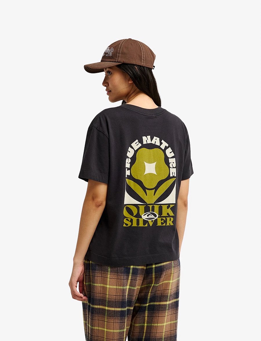 Quiksilver - STANDARD SS TEE - t-shirts - tarmac - 3