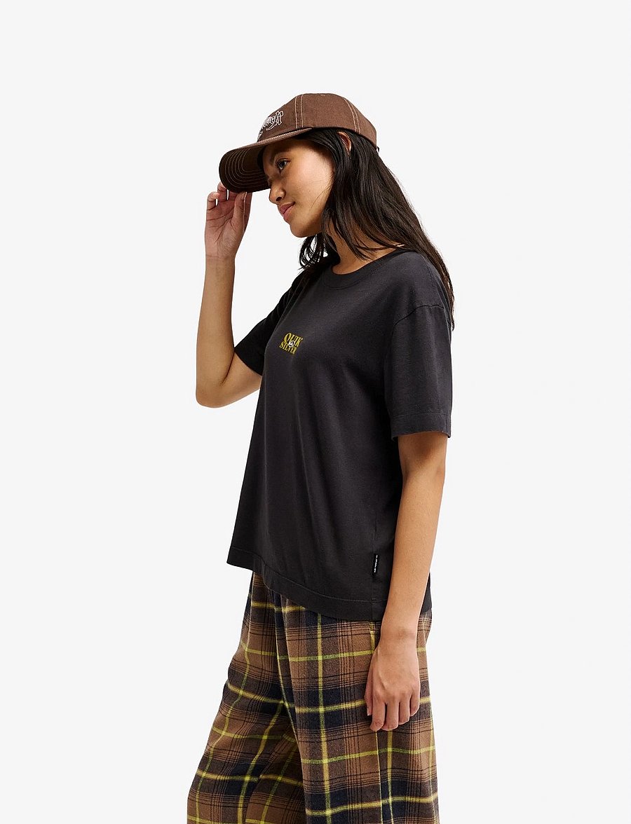 Quiksilver - STANDARD SS TEE - t-shirts - tarmac - 5