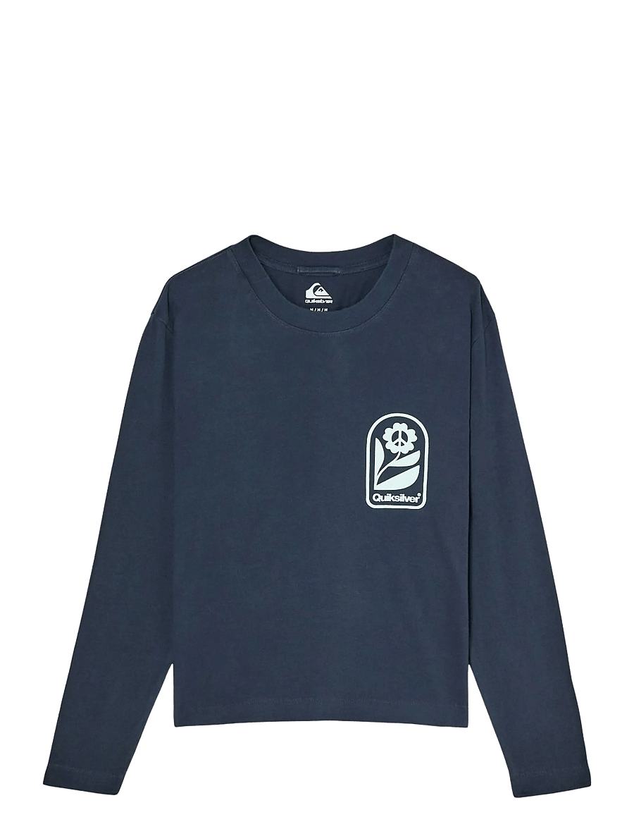 Quiksilver - STANDARD LS TEE - langarmshirts - dark navy - 1