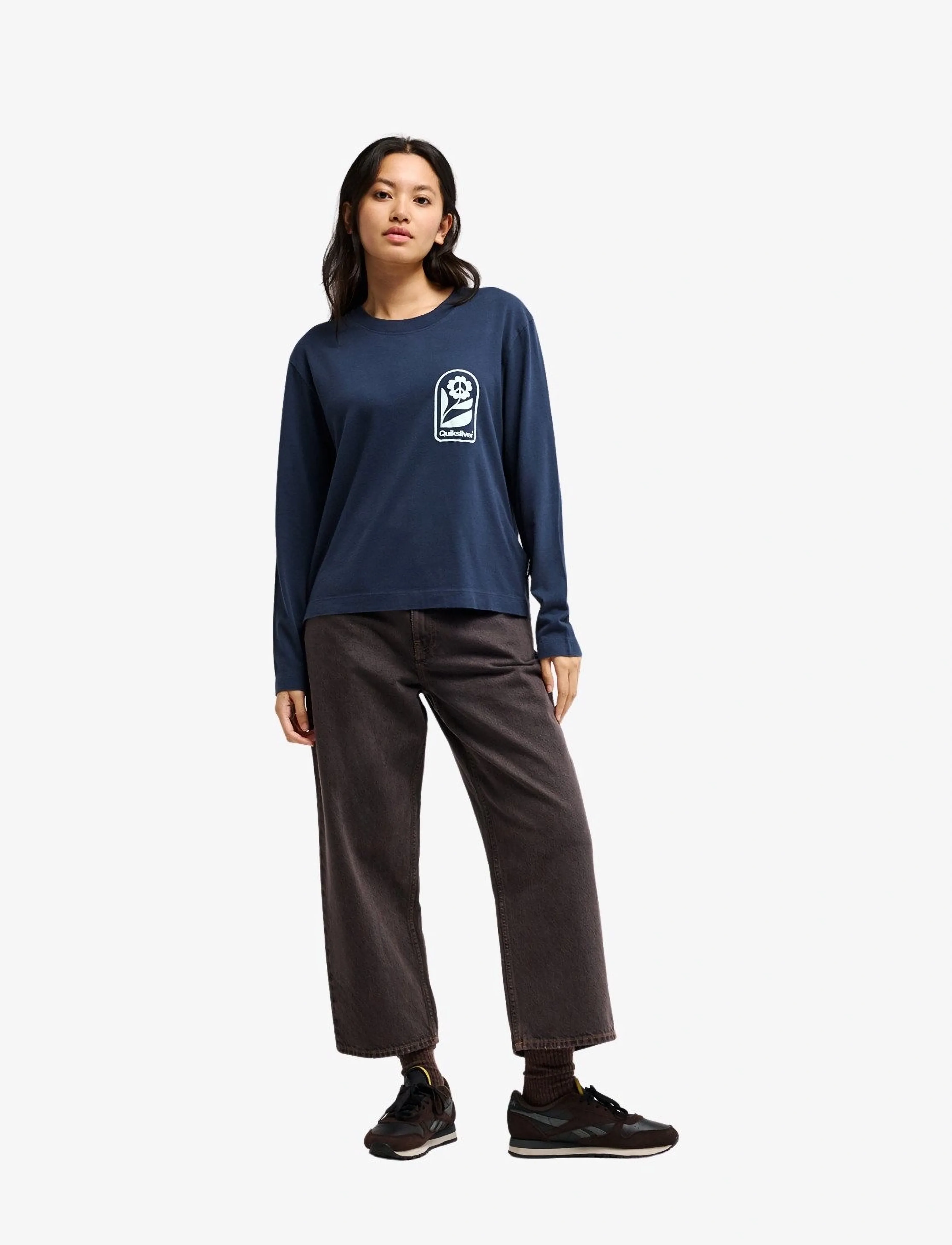 Quiksilver - STANDARD LS TEE - dark navy - 4