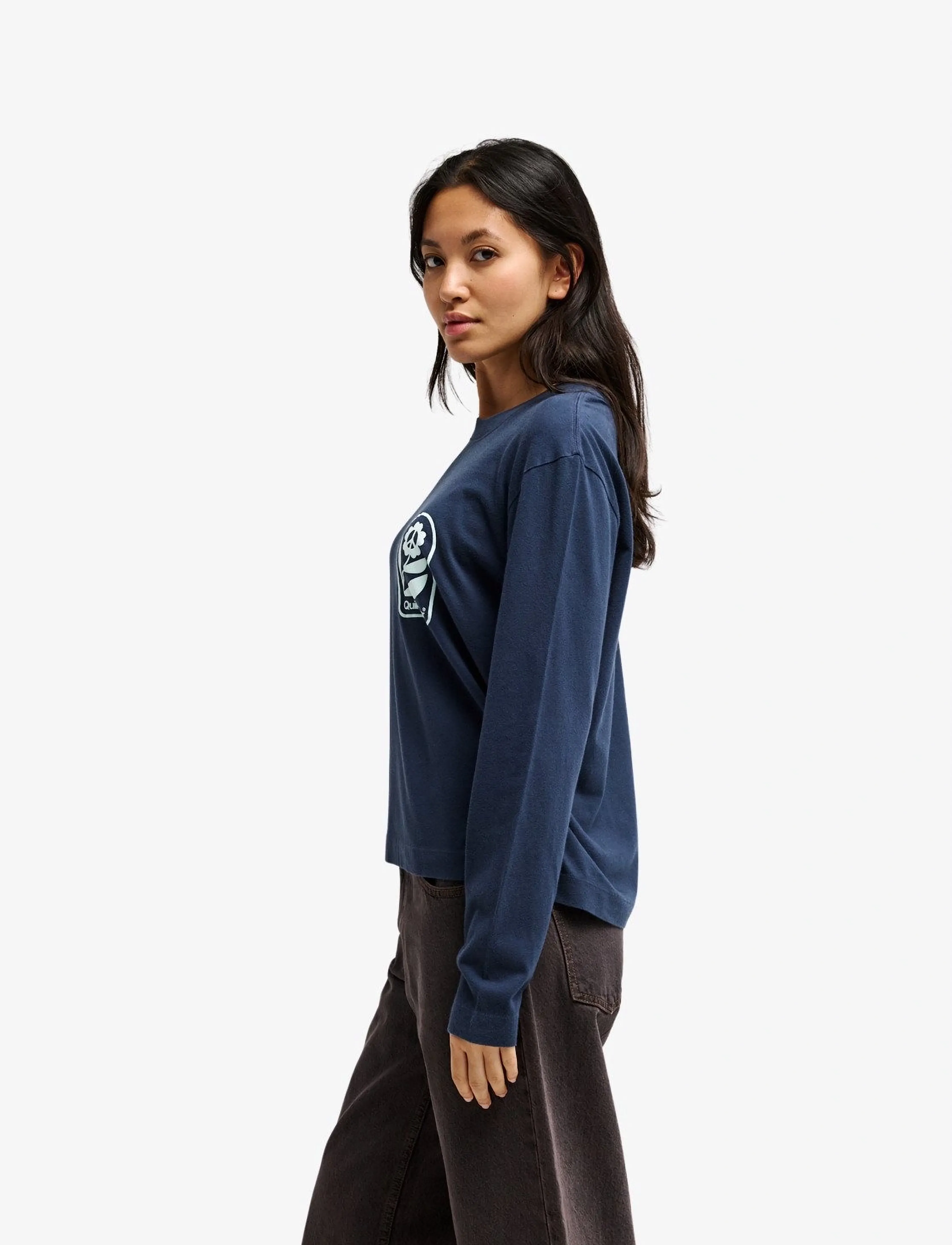 Quiksilver - STANDARD LS TEE - dark navy - 5