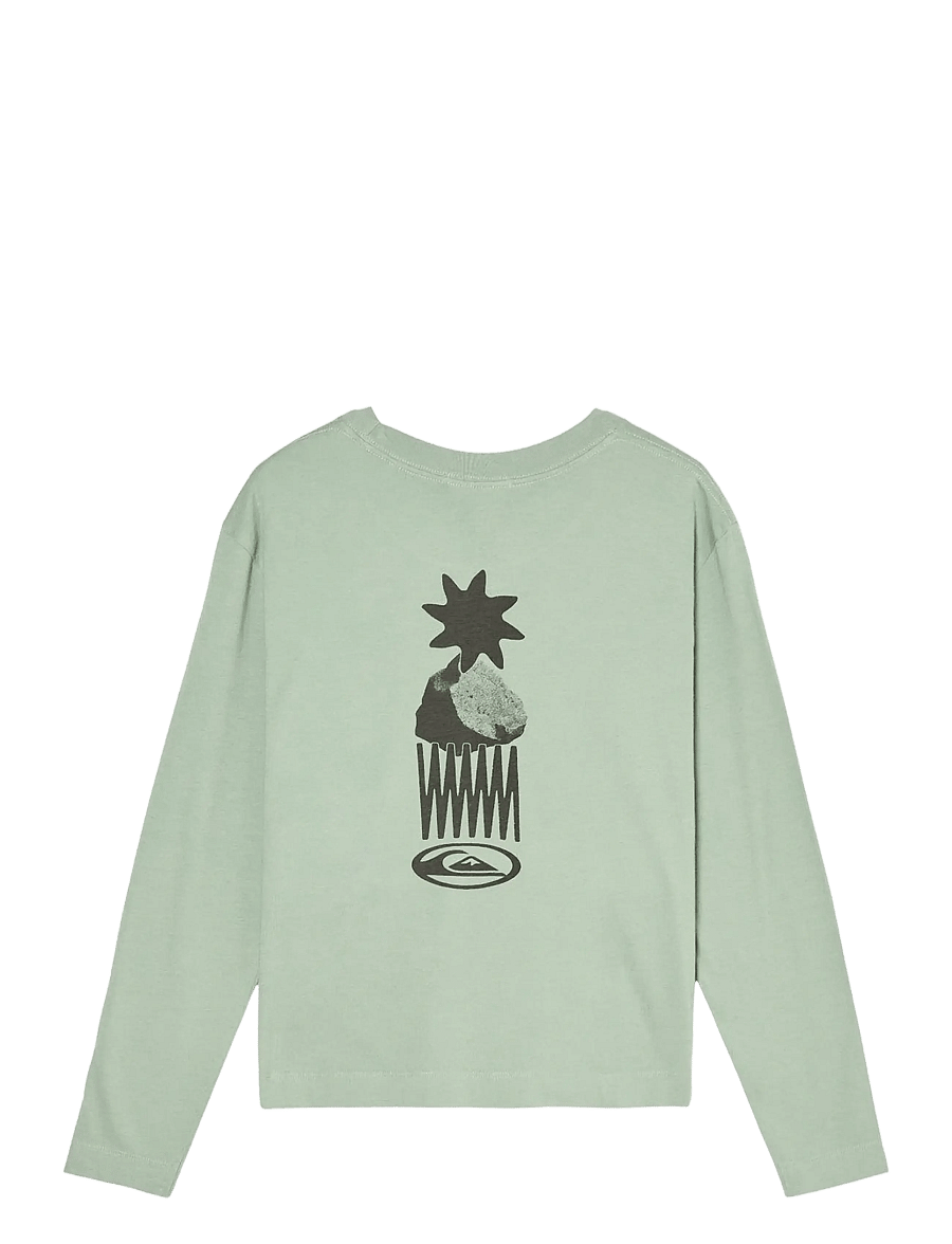 Quiksilver - STANDARD LS TEE - langarmshirts - iceberg green - 2